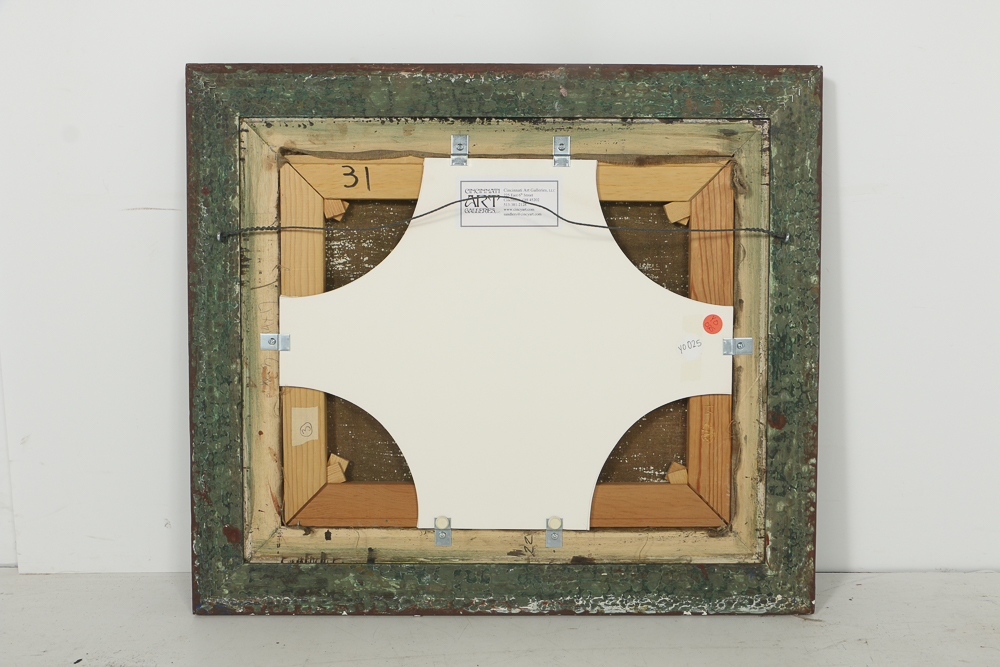 Edgar Yaeger Oil Painting on Canvas of Still Life