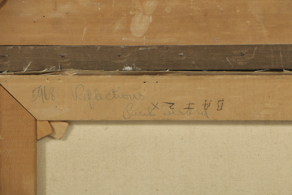 Paul Gerard Oil Painting on Canvas "Reflections"