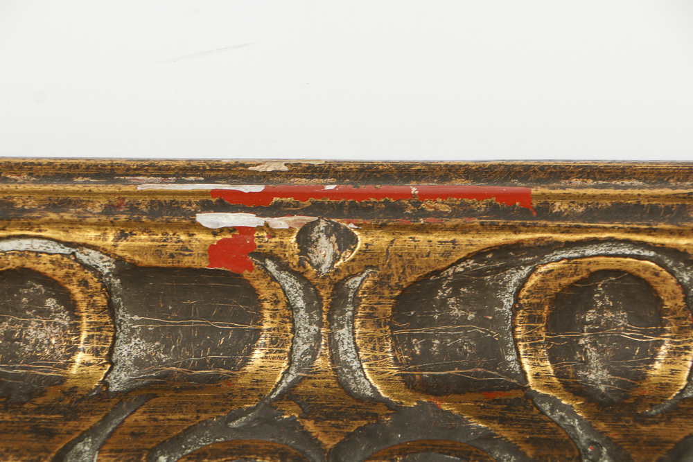 Louis Spiegel Oil Painting on Panel of Floral Still Life