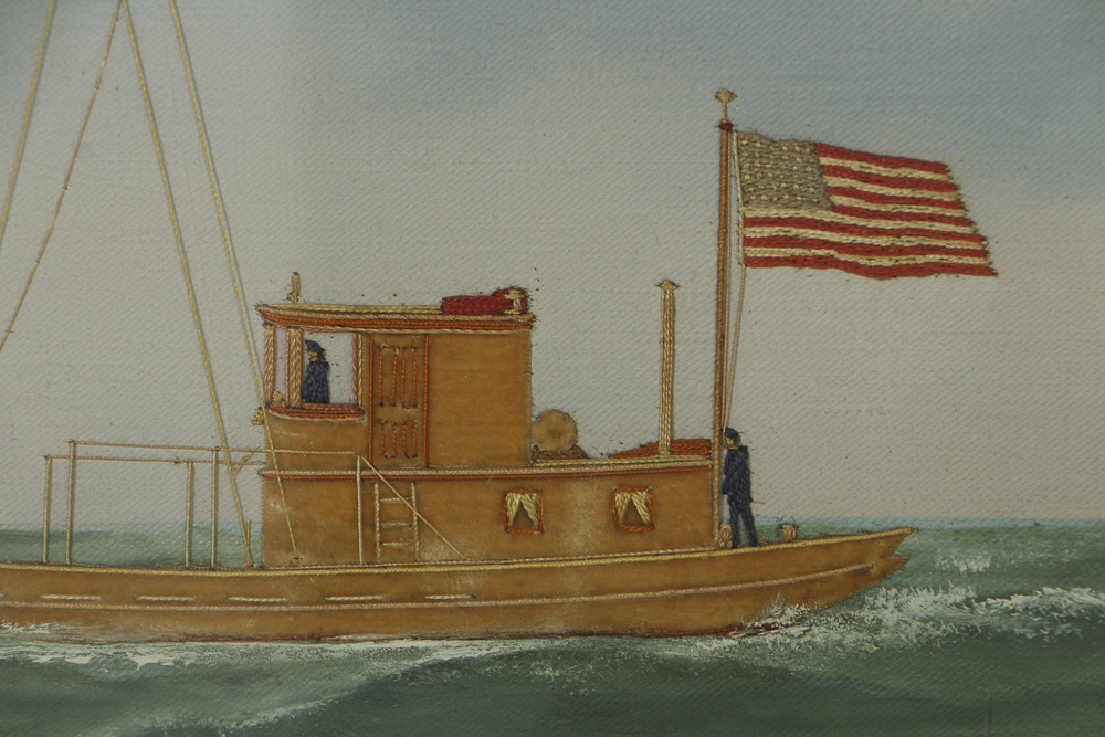 Thomas Willis Mixed Media Painting on Canvas "Two Sisters"