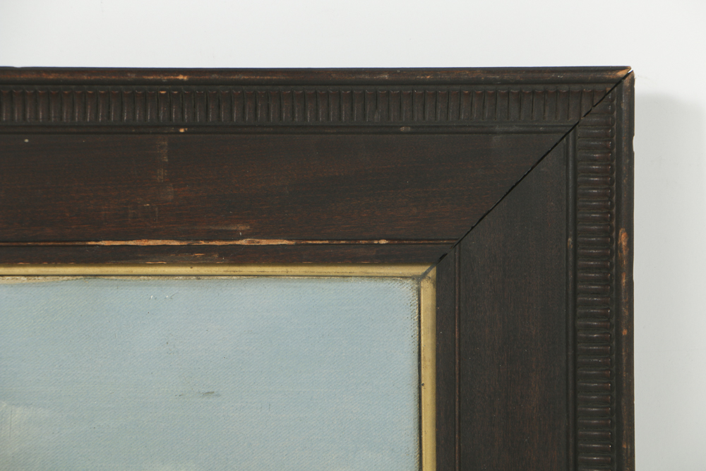 Thomas Willis Mixed Media Painting on Canvas "Two Sisters"