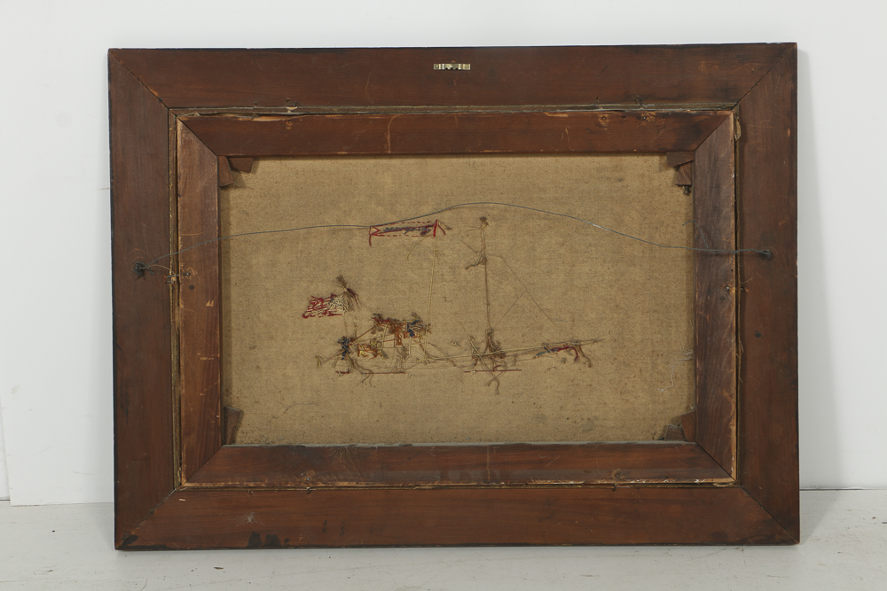 Thomas Willis Mixed Media Painting on Canvas "Two Sisters"