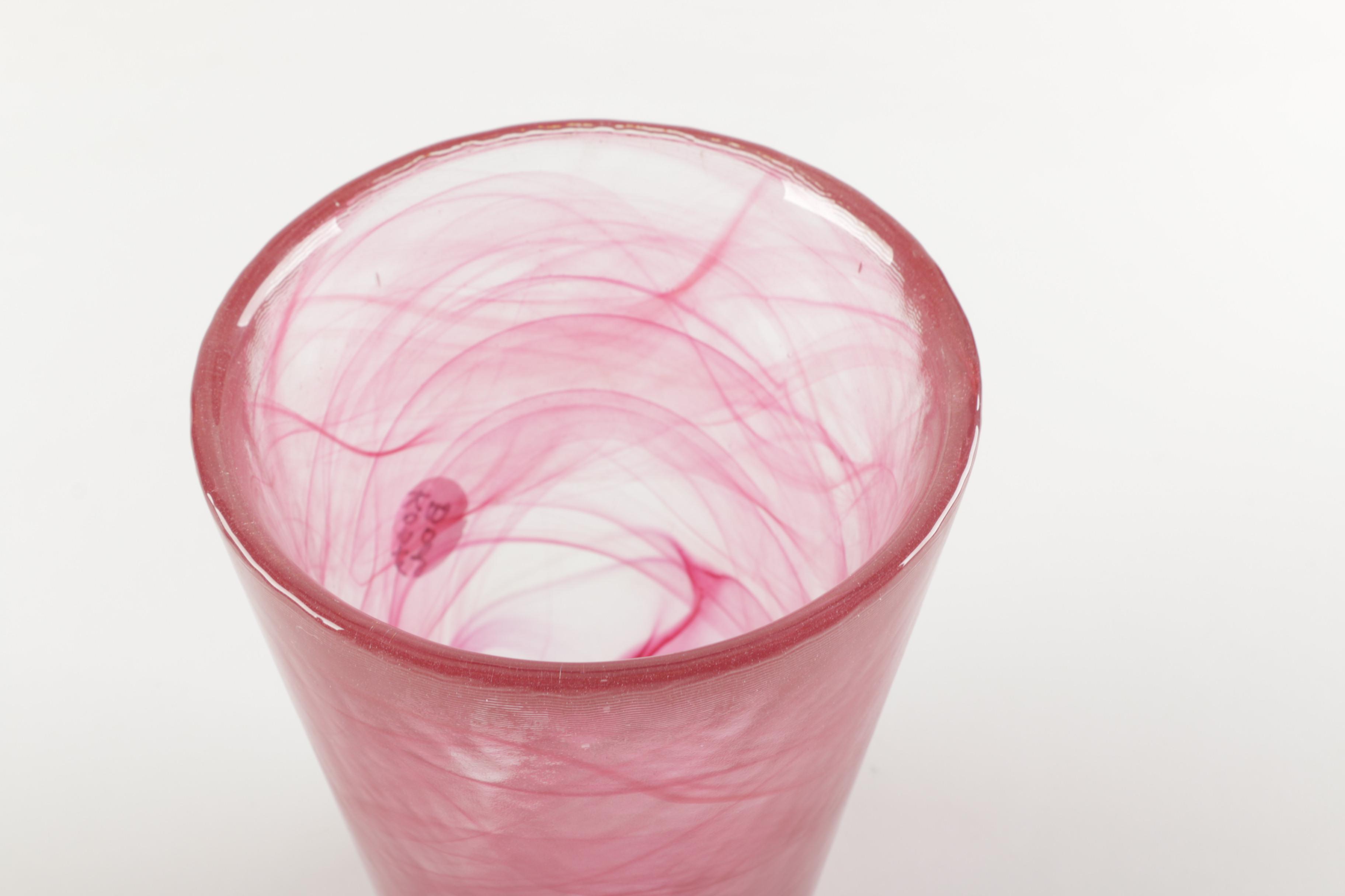 Kosta Boda Swedish Art Glass Vase