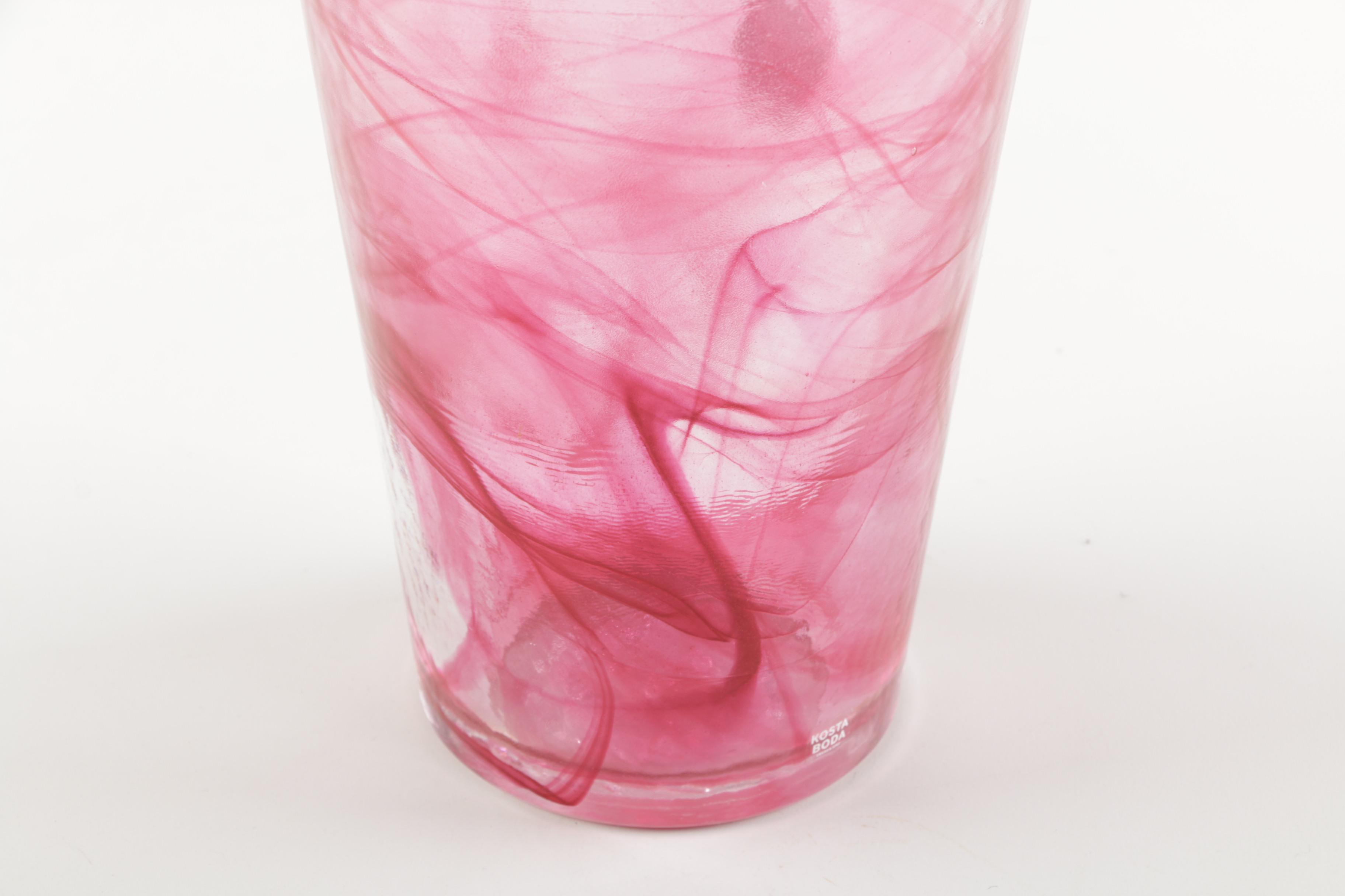 Kosta Boda Swedish Art Glass Vase