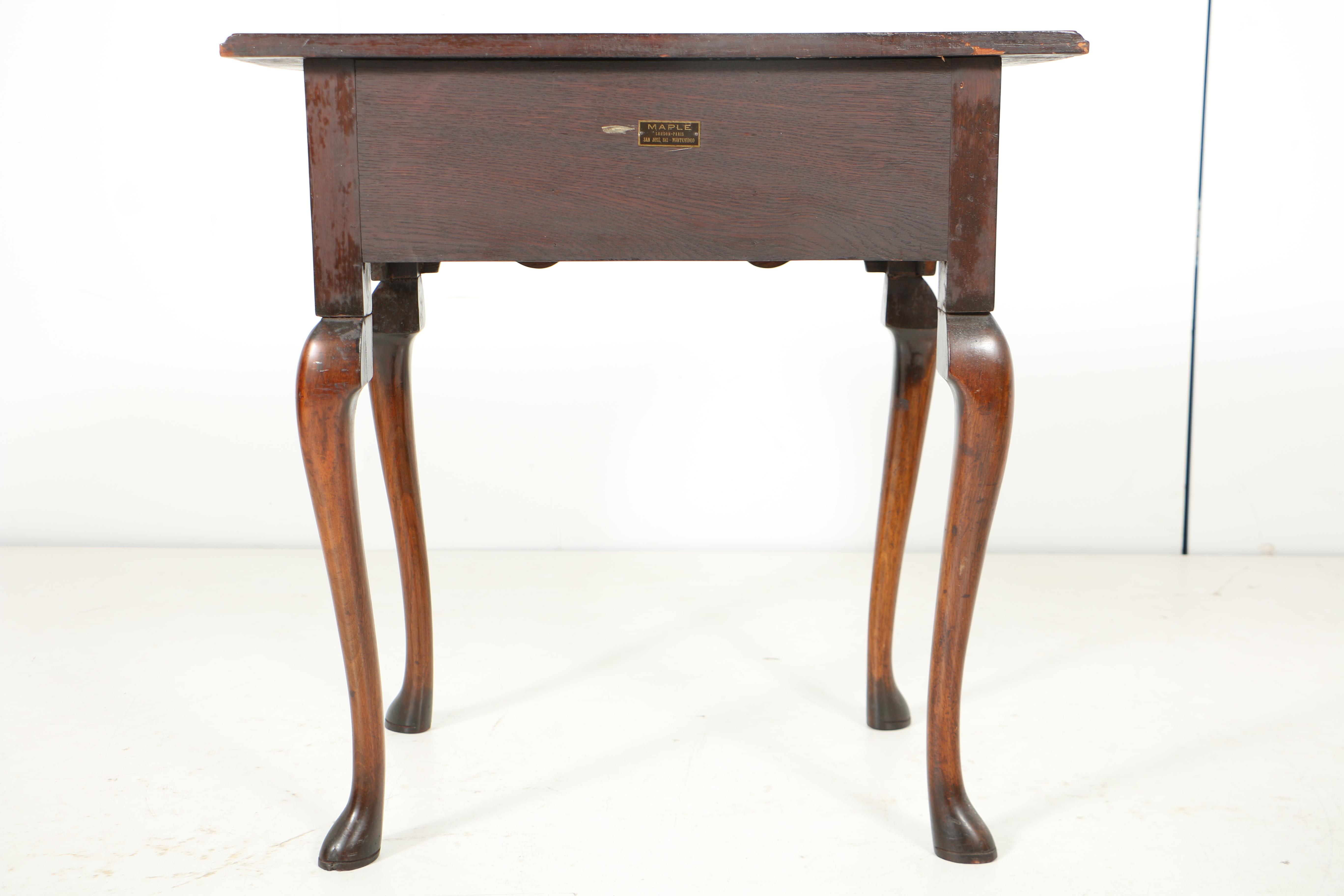 Vintage Queen Anne Style Diminutive Dressing Table by Maple