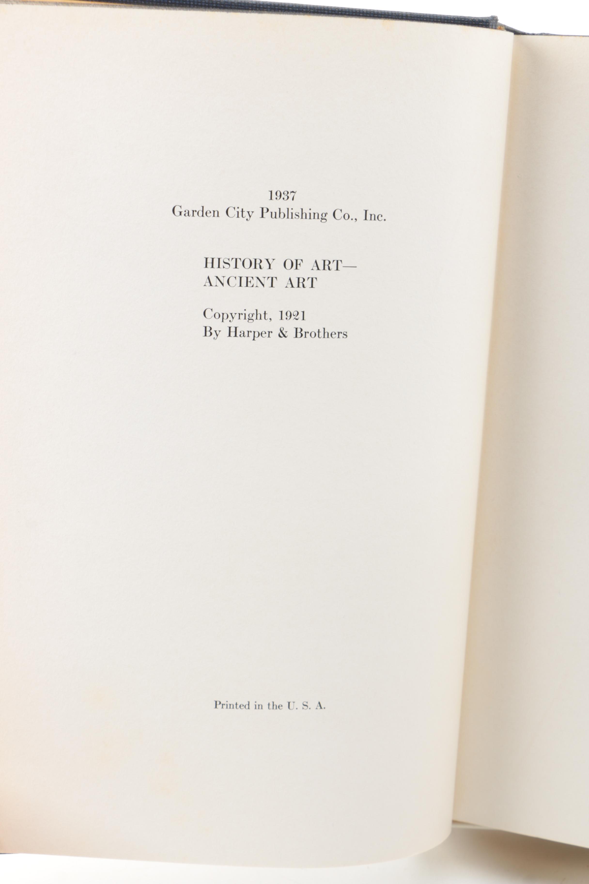 History of Art Book Series