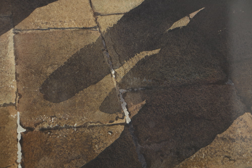 Jack Dudley Watercolor Painting on Paper "En La Plaza"