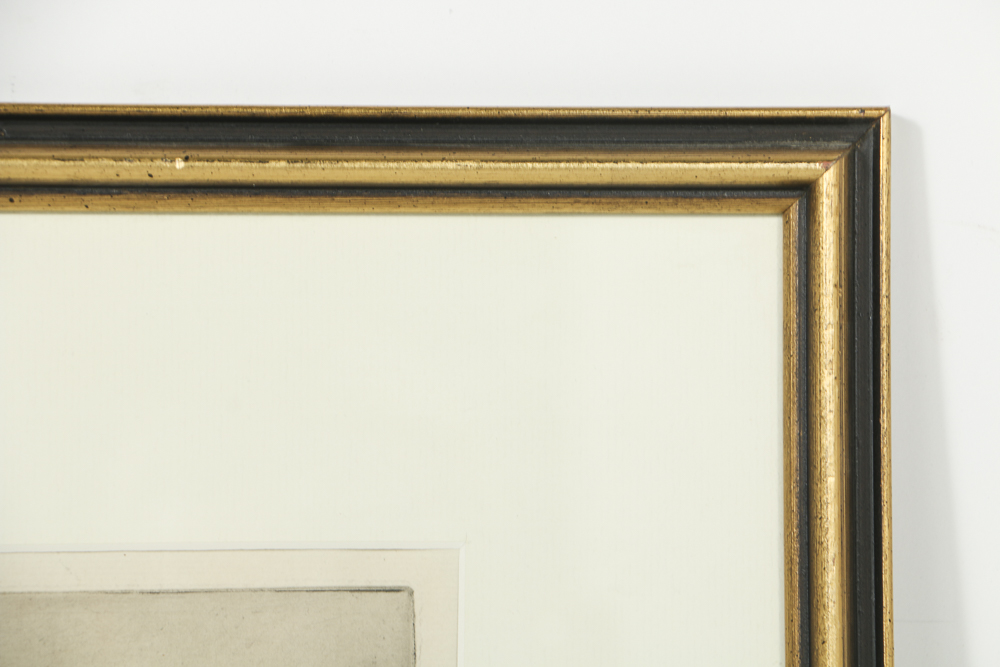 Nathaniel Sparks Etching on Paper "Wells Cathedral"