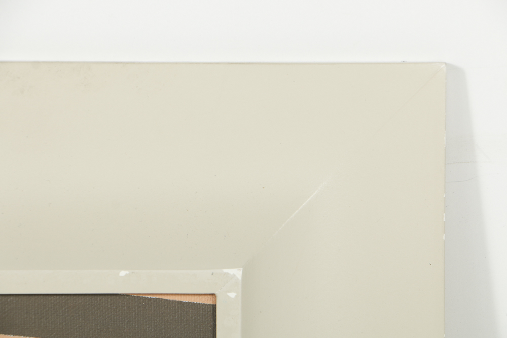 Robert Herrmann Oil Painting on Canvas "Sky Between Two Buildings"