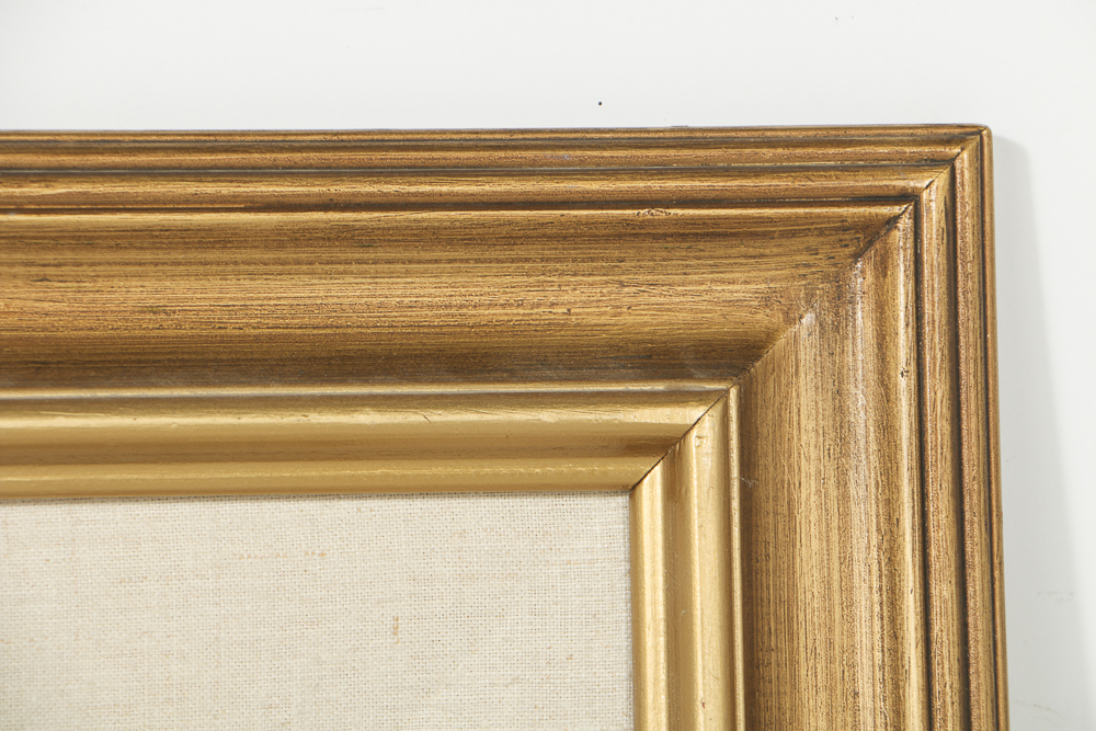 Ruth Duncan Oil Painting on Board "Nets Drying on Aransas Pass"