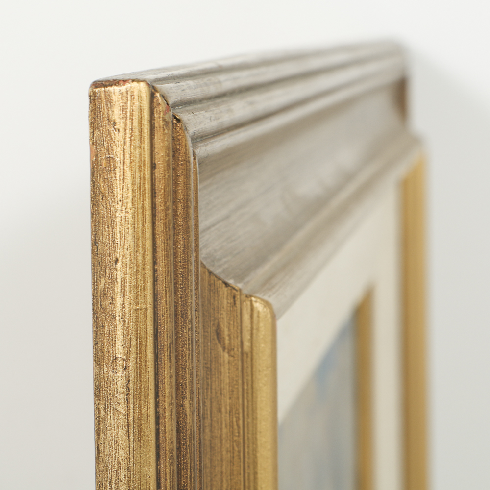 Ruth Duncan Oil Painting on Board "Nets Drying on Aransas Pass"