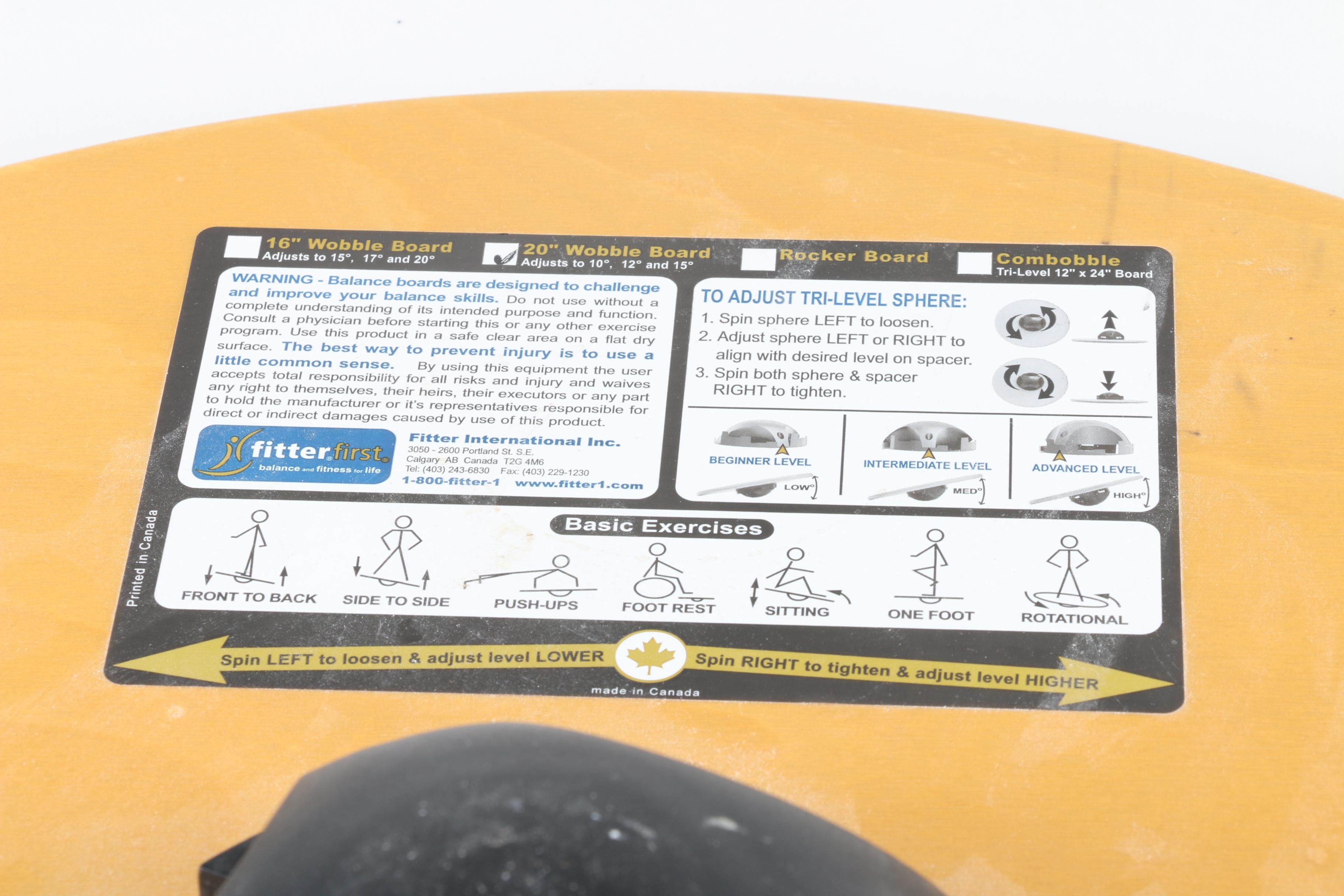 Fitter First Balancing Board