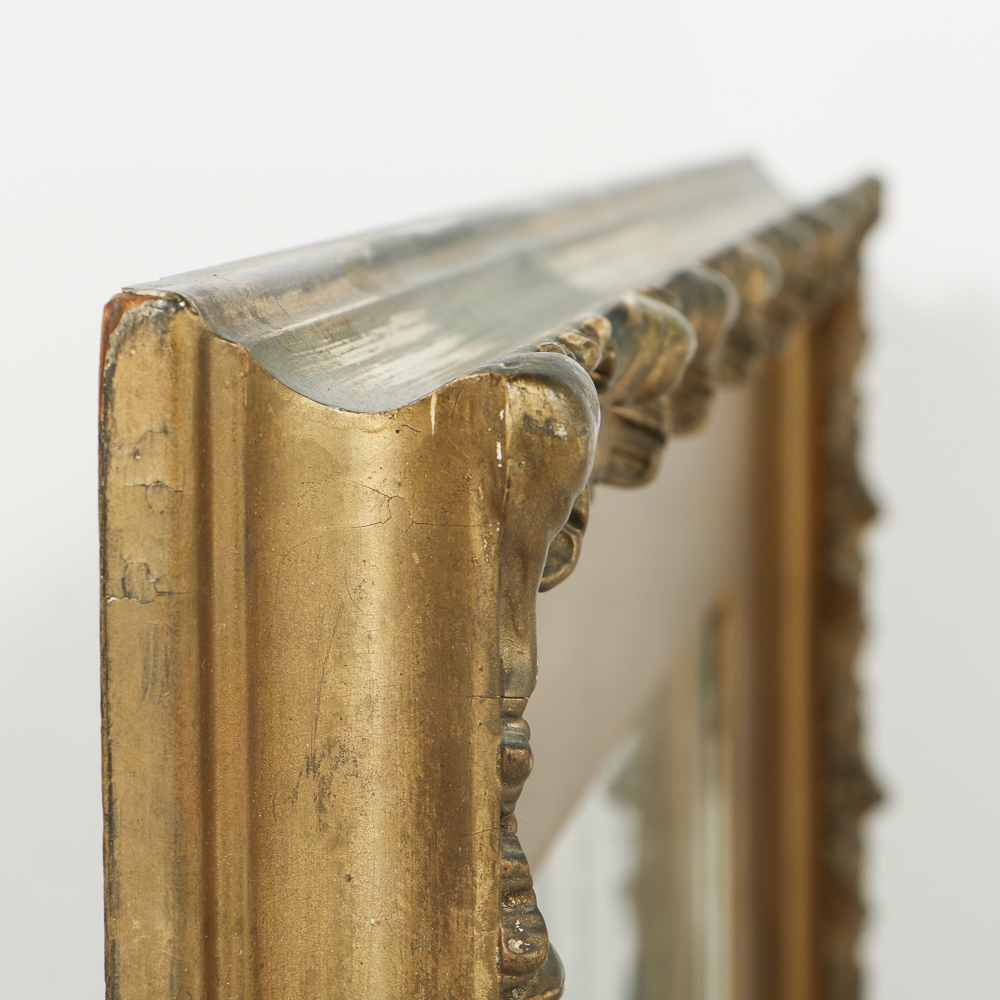 Early 20th-Century Continental Watercolor Painting on Paper Street Scene