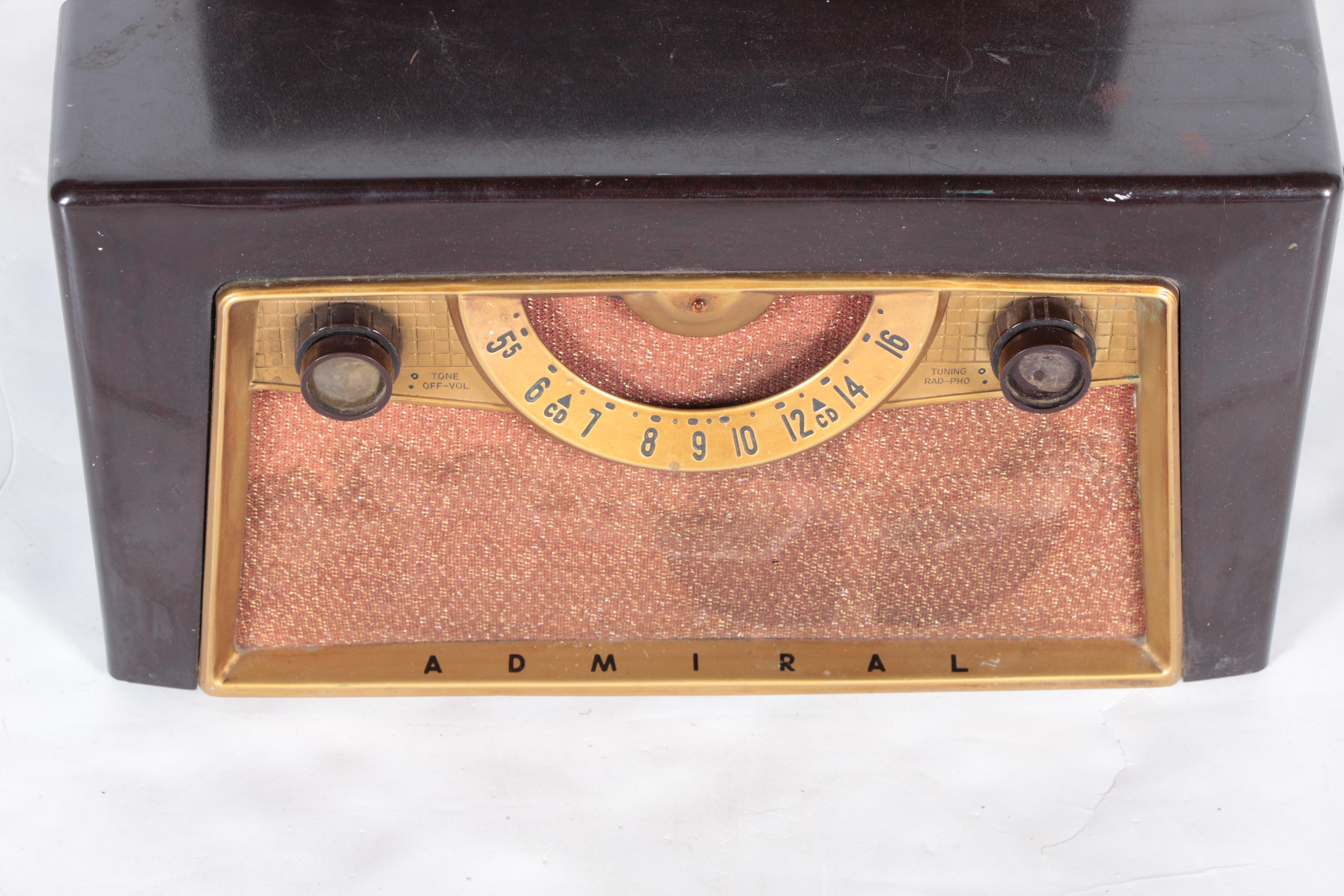 Vintage Admiral Record Player