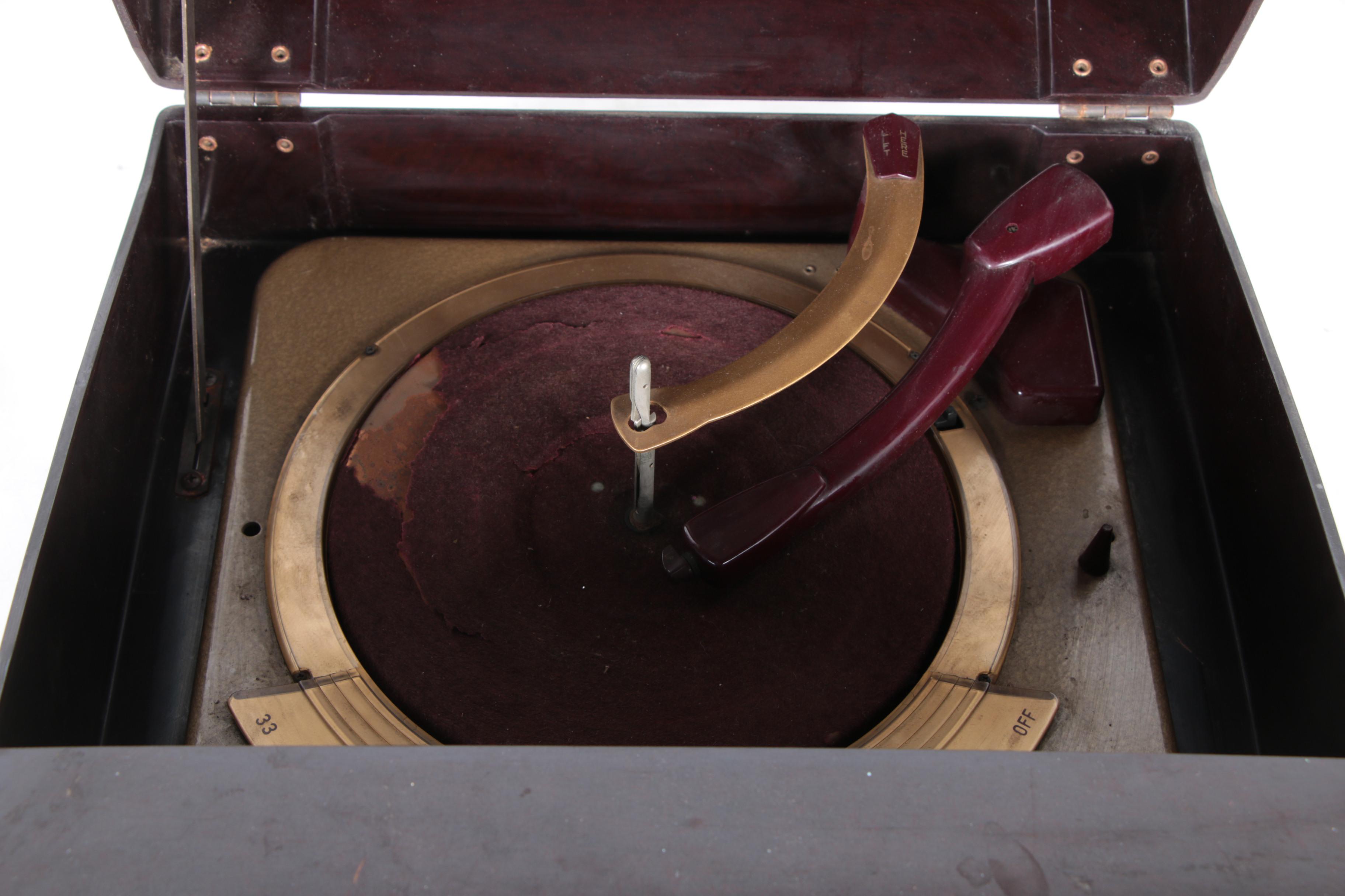 Vintage Admiral Record Player