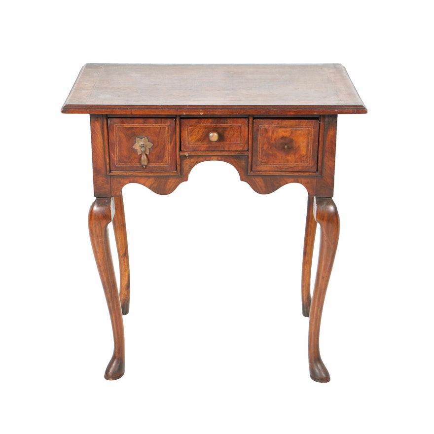 Vintage Queen Anne Style Diminutive Dressing Table by Maple