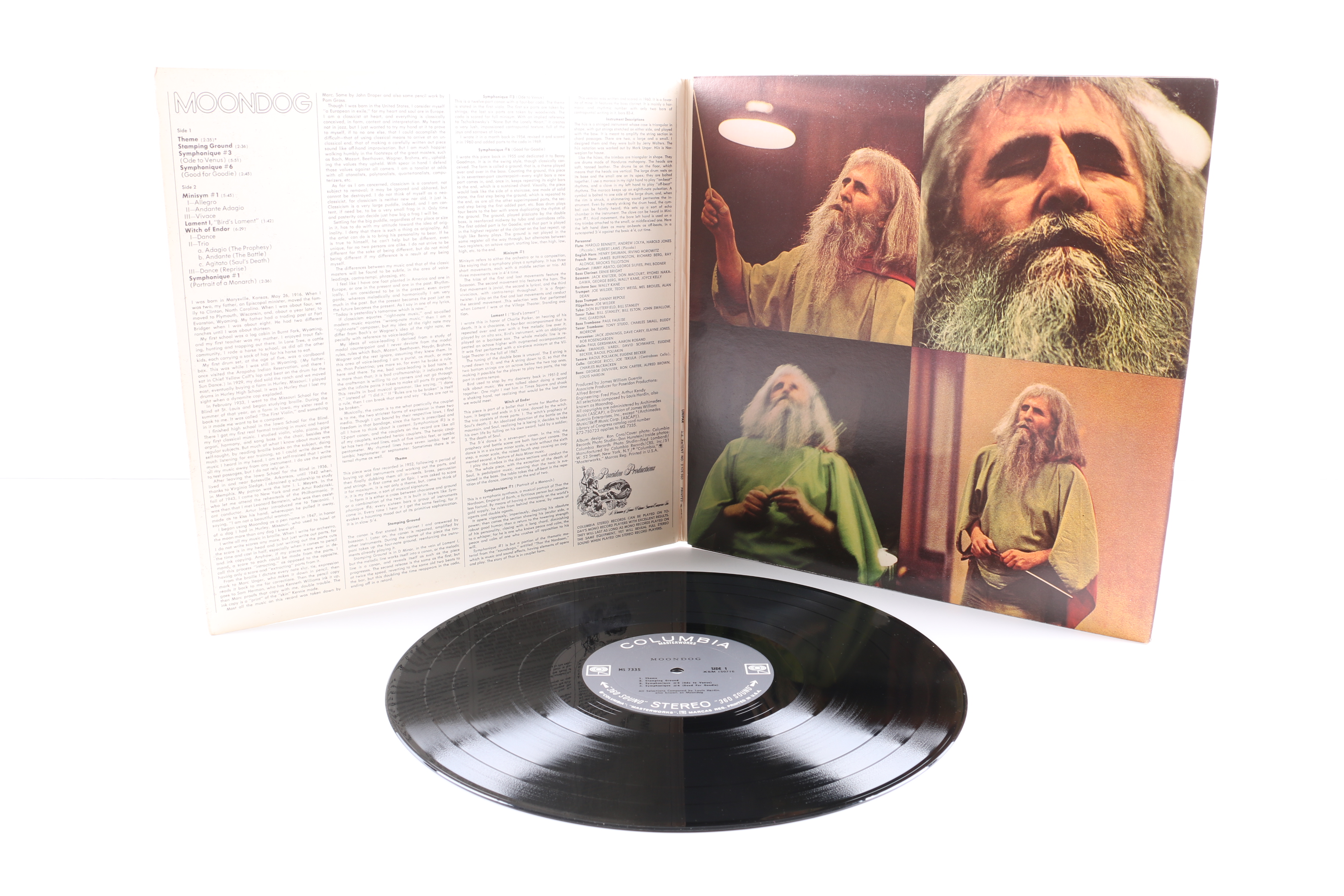 Moondog "S/T" Original US Pressing LP