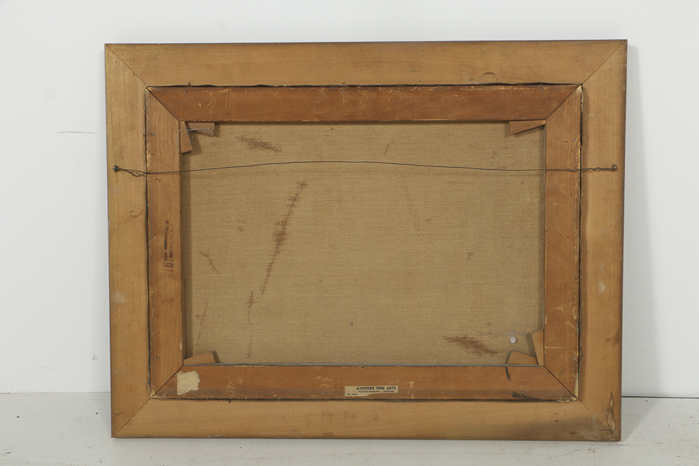 Robert Lindneux Oil Painting on Canvas Cottage Landscape