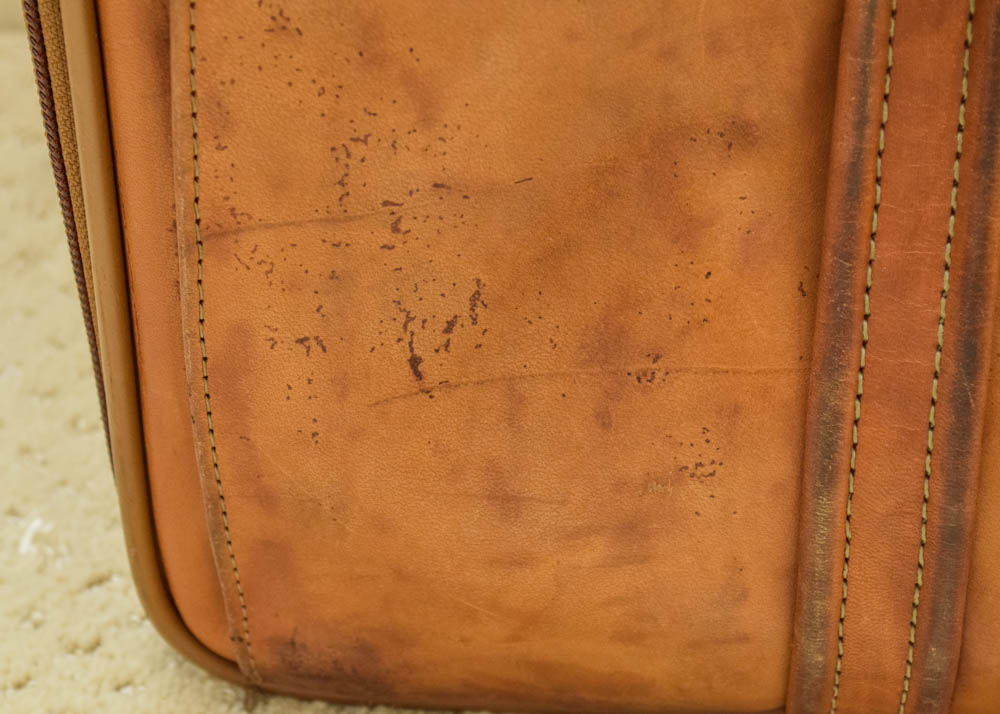Vintage Hartmann Leather Duffel and Garment Bag