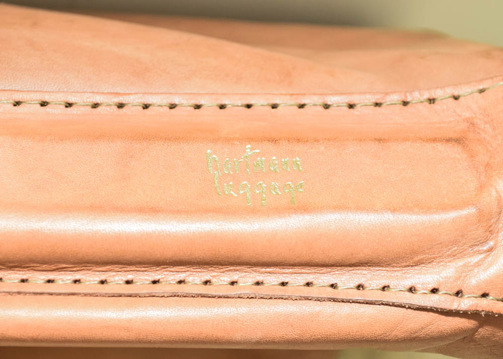 Vintage Hartmann Leather Duffel and Garment Bag