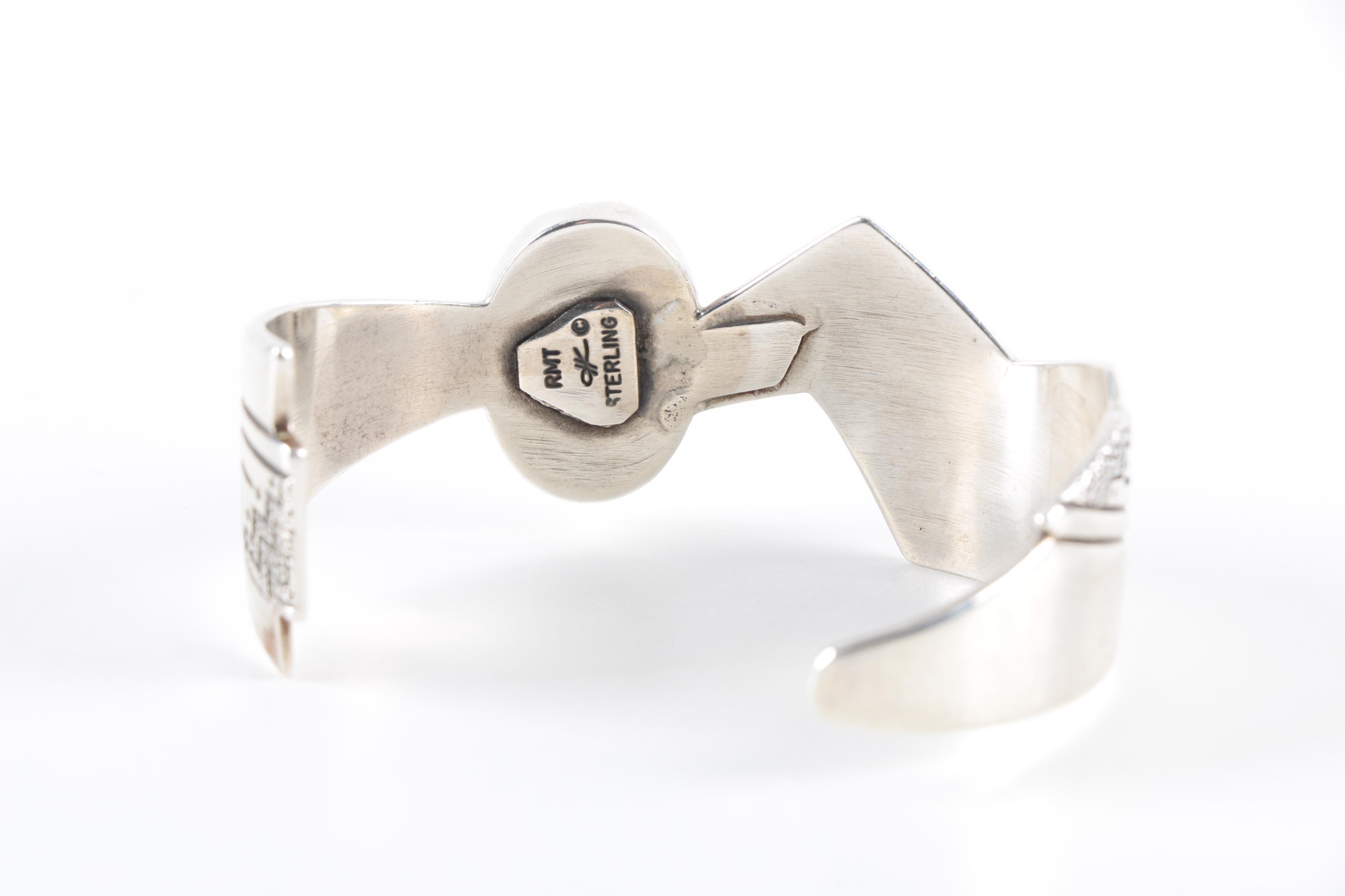 Roderick Tenorio for Relios Studio Sterling Silver "Morning Star" Cuff