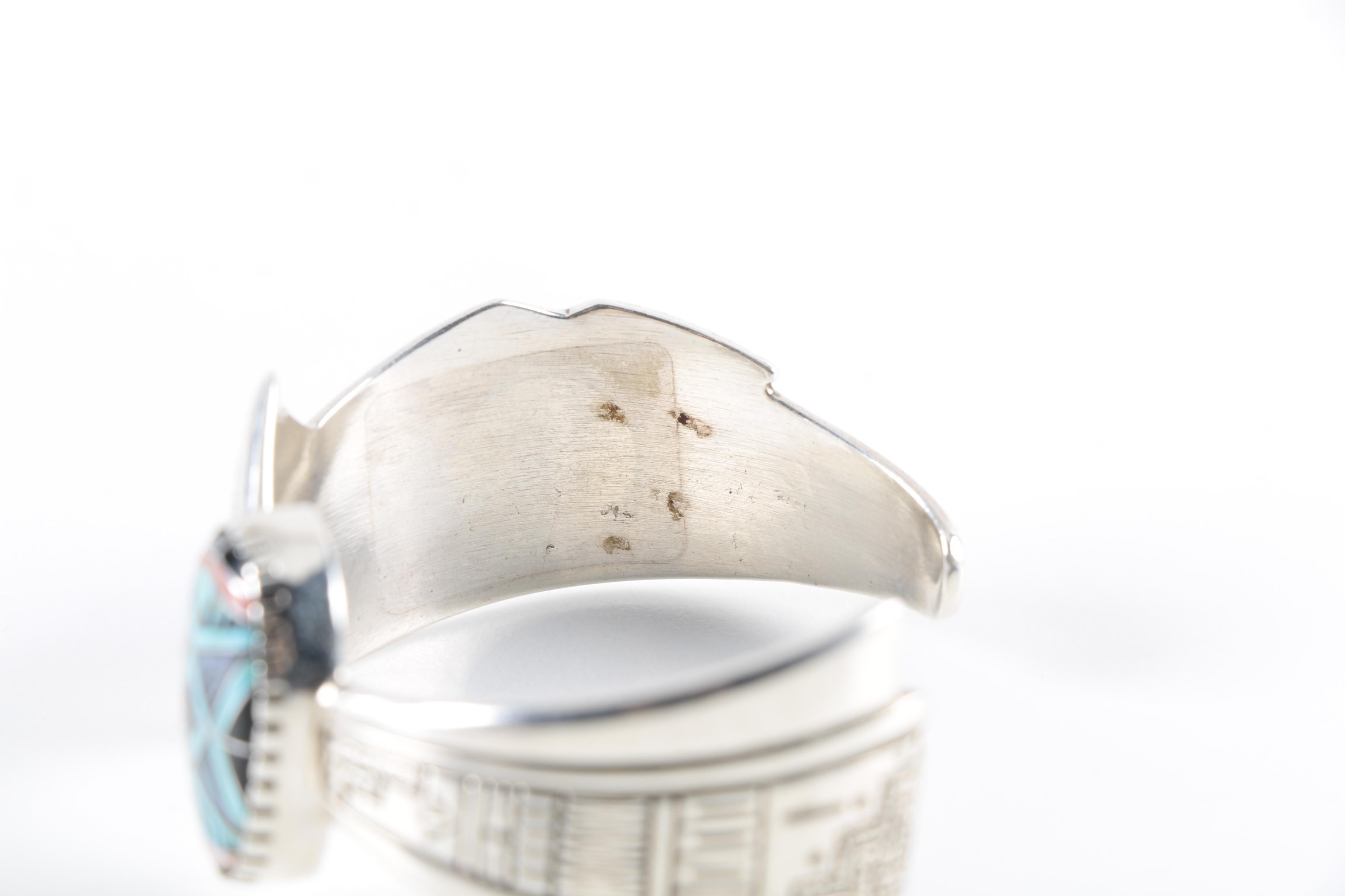 Roderick Tenorio for Relios Studio Sterling Silver "Morning Star" Cuff