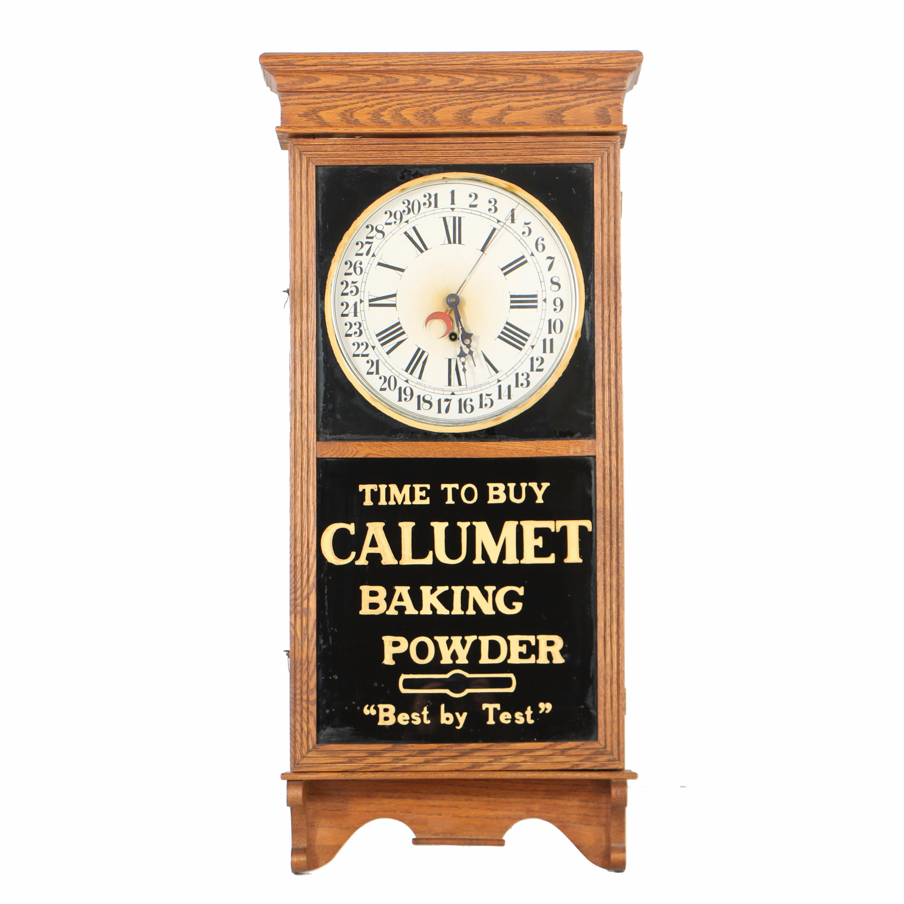 Early 20th Century Sessions Clock Company Advertising Regulator Number 2 Clock