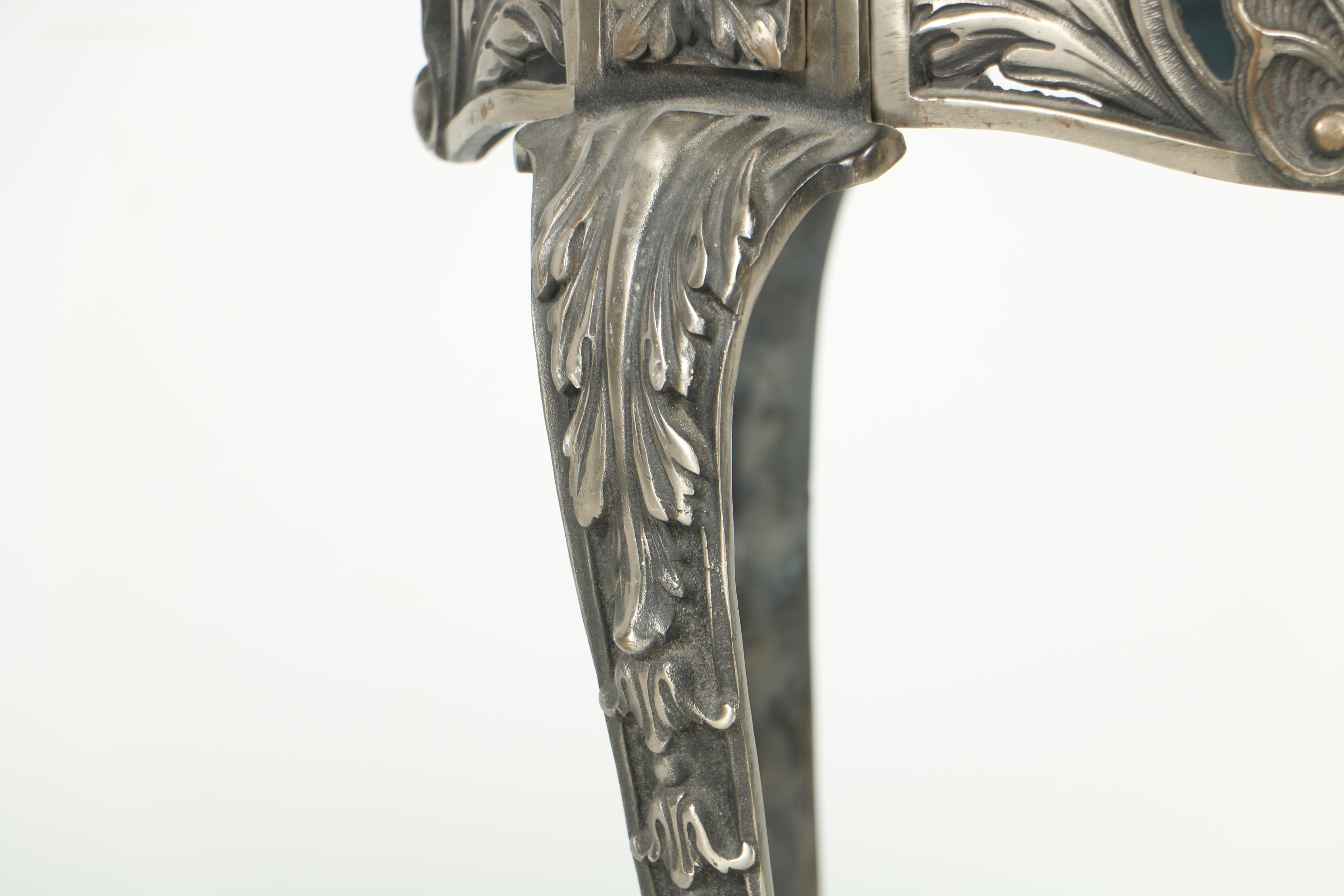 Art Deco Early 20th Century Oval Accent Table