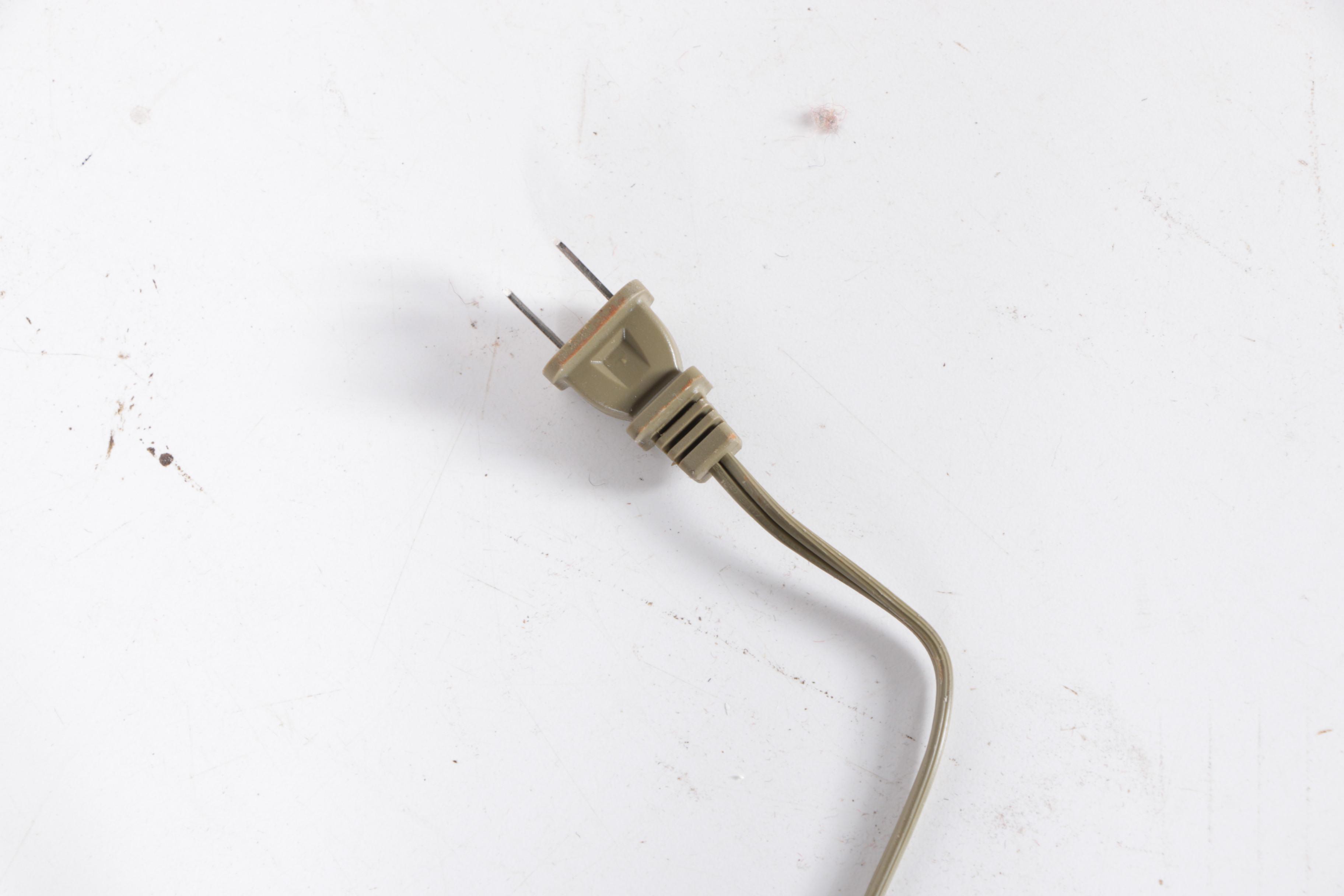 Industrial Metal Chandelier with Bulbrite Bulb