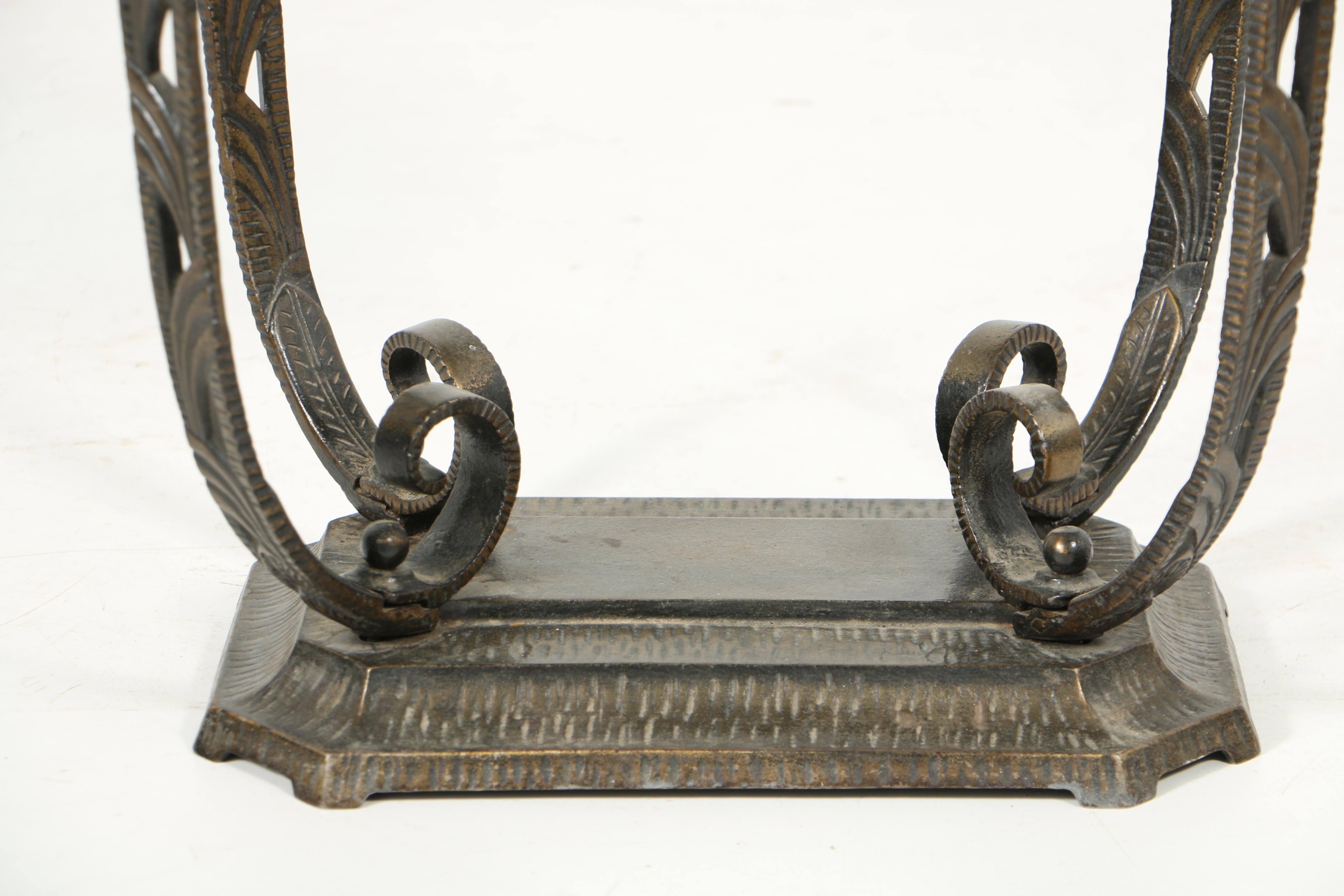 Art Deco Early 20th Century Metal Accent Table