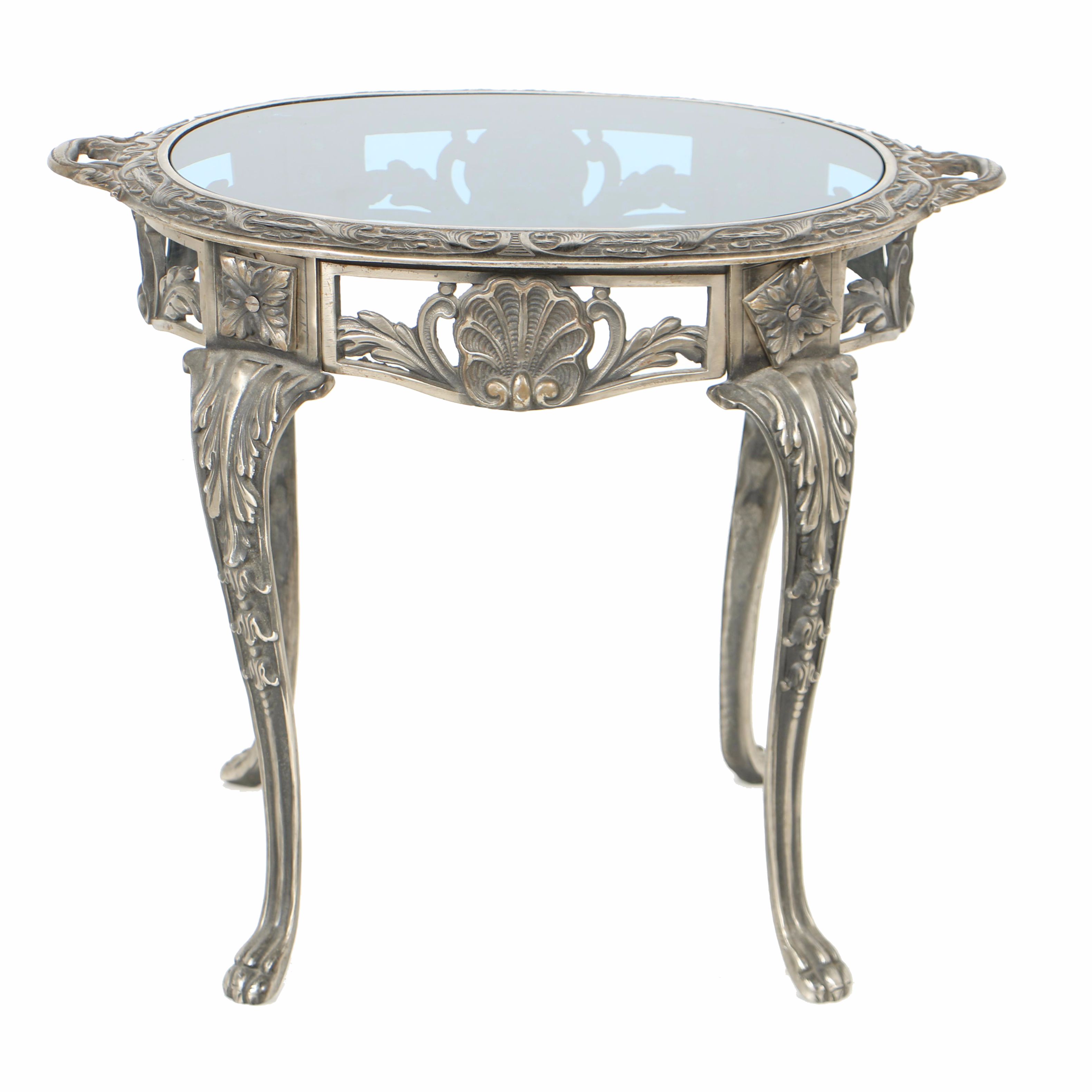 Art Deco Early 20th Century Oval Accent Table