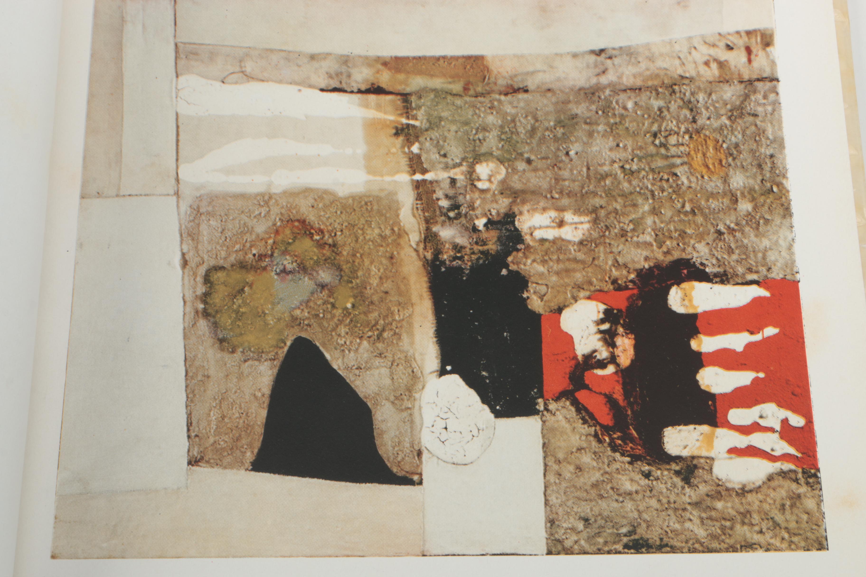 1960 Alberto Burri Signed "Burri" by James Johnson Sweeney