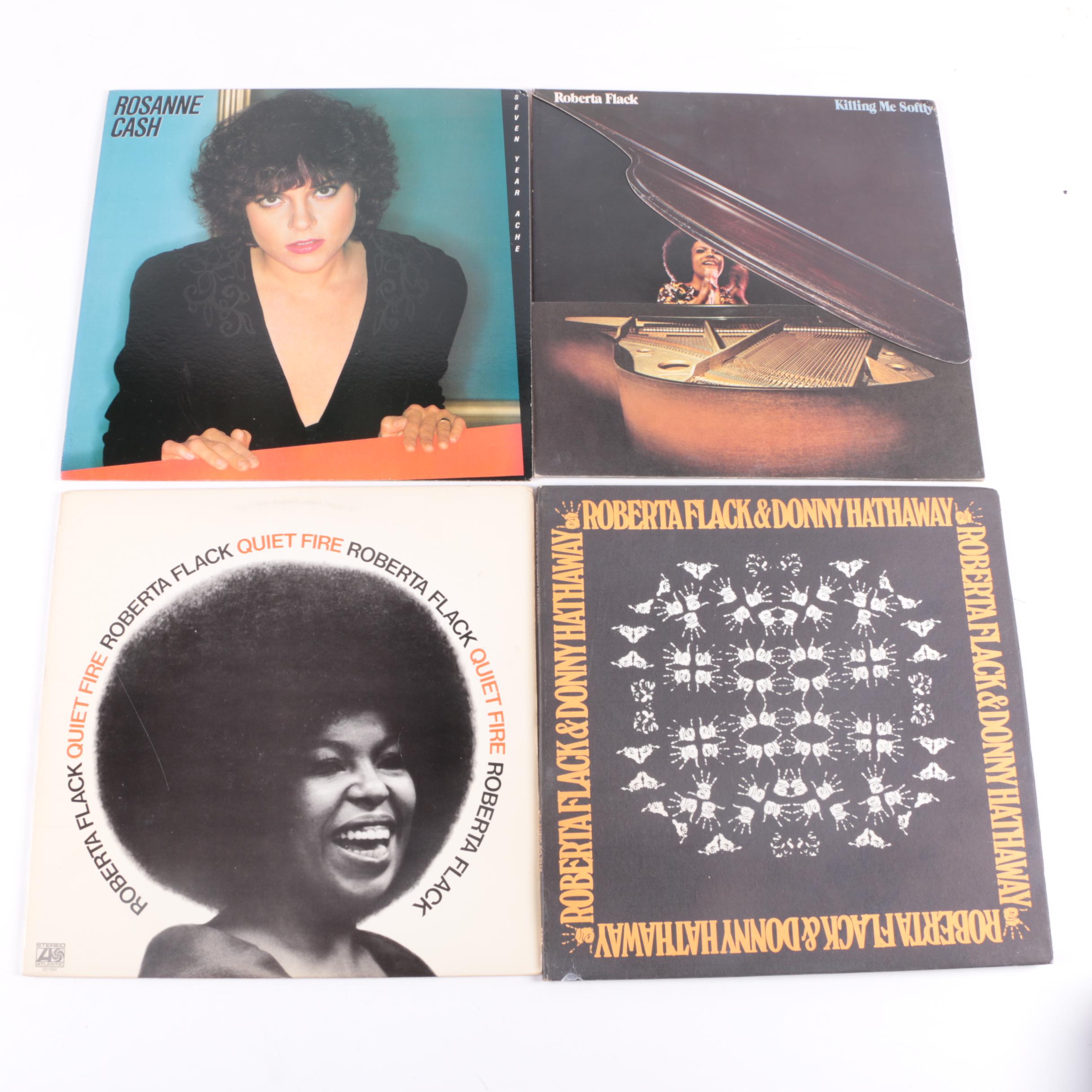 Assortment of LP Records by Female Singers