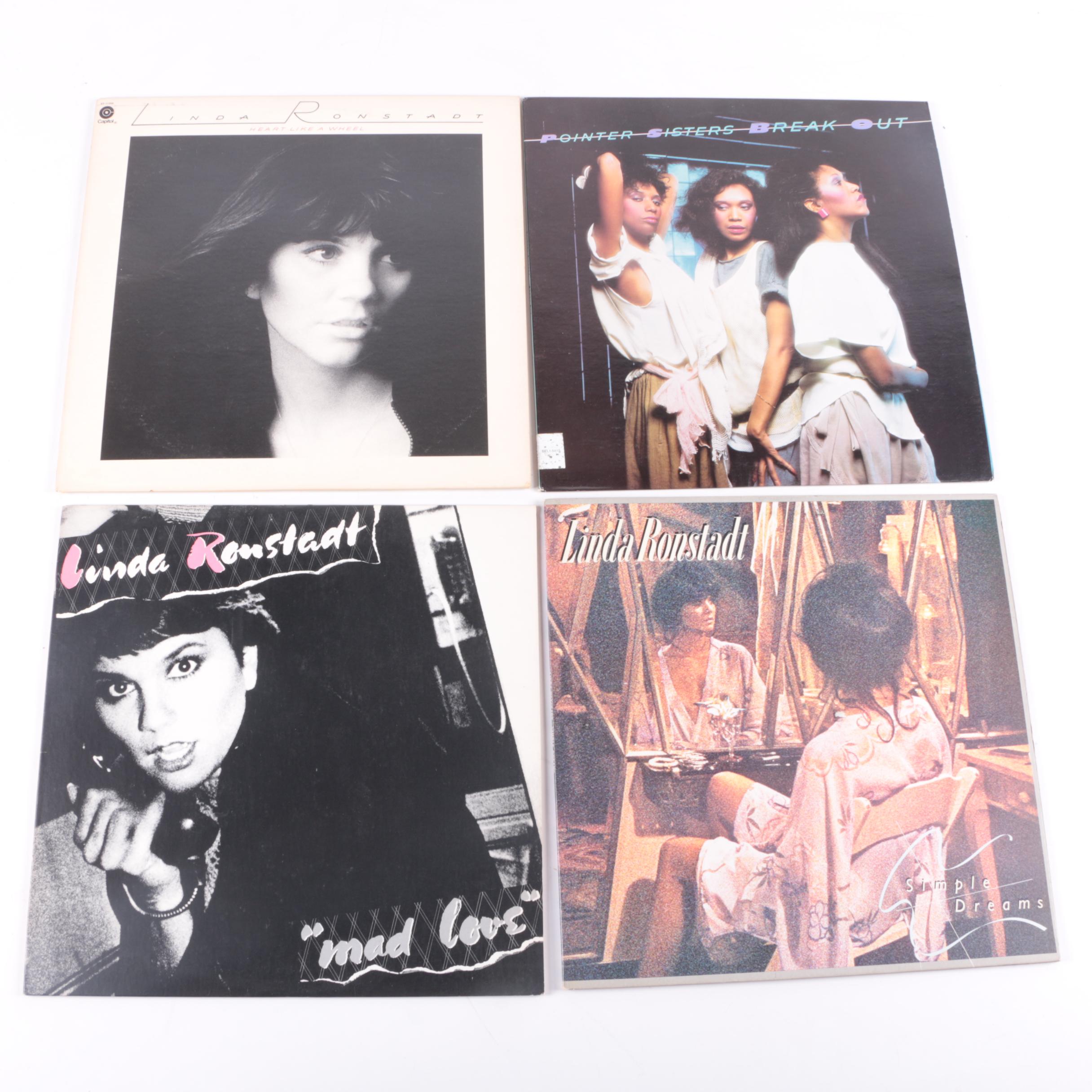 Assortment of LP Records by Female Singers