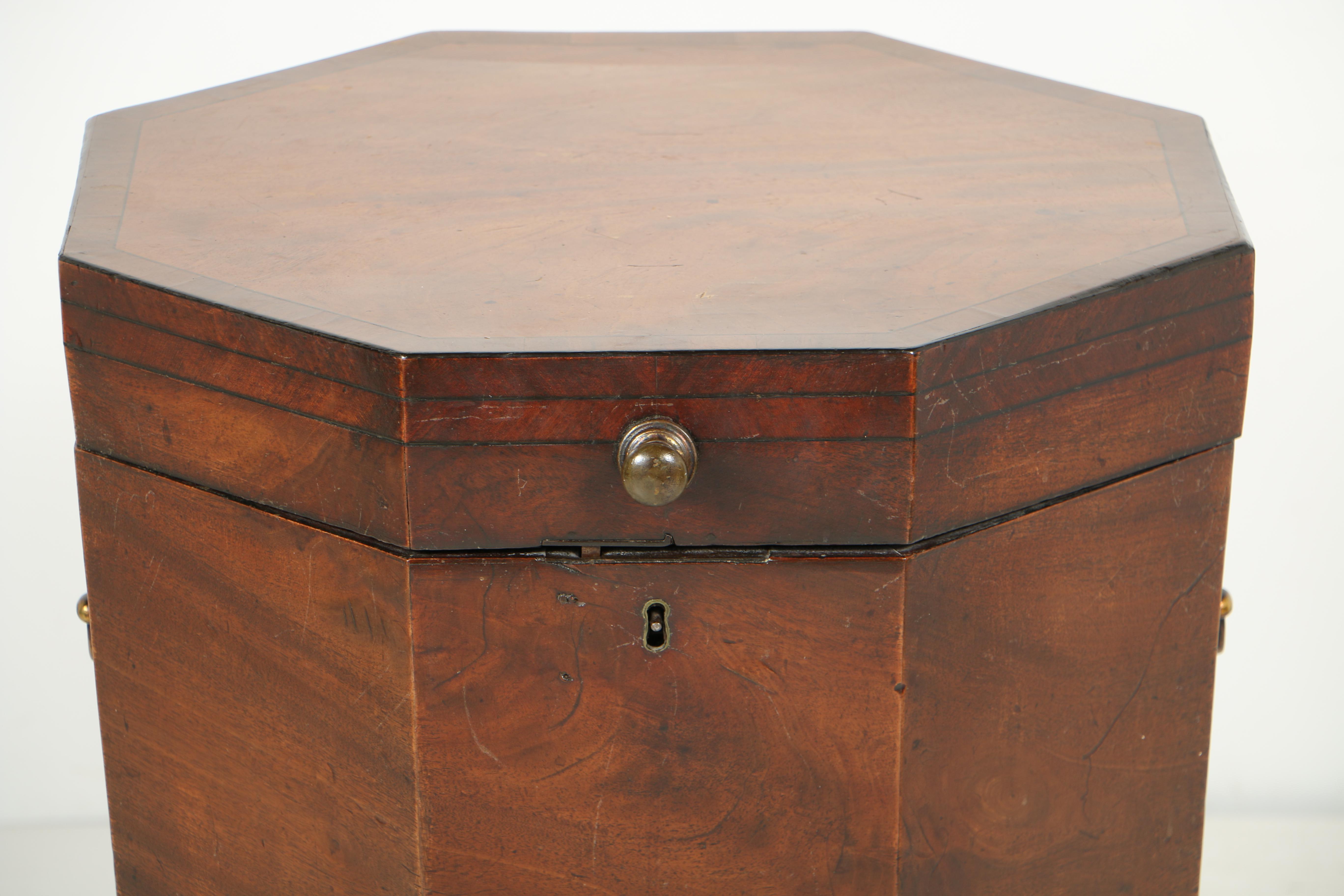 Antique George III Octagonal Cellarette