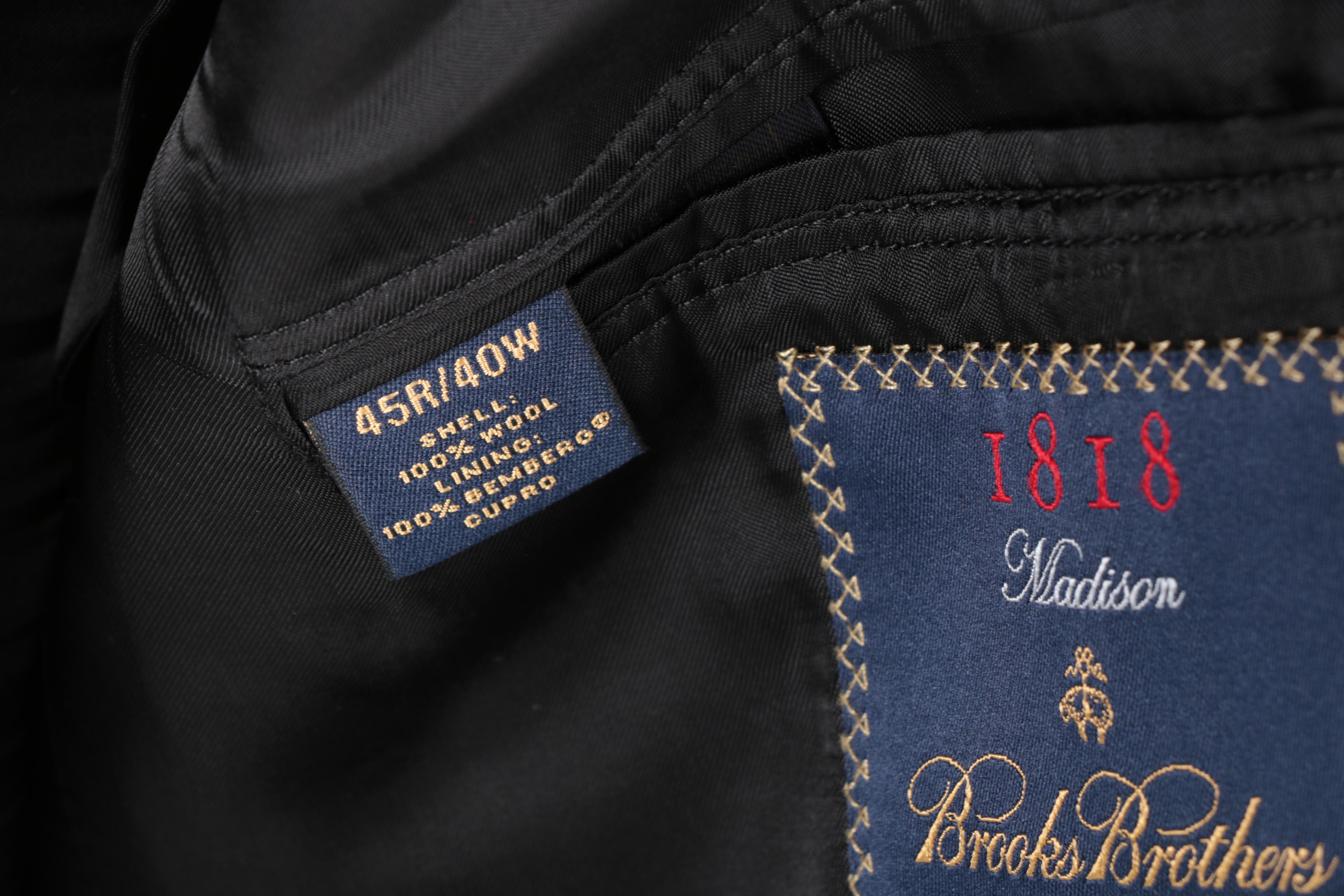 Men's Brooks Brothers and Hickey Freeman Suit Separates