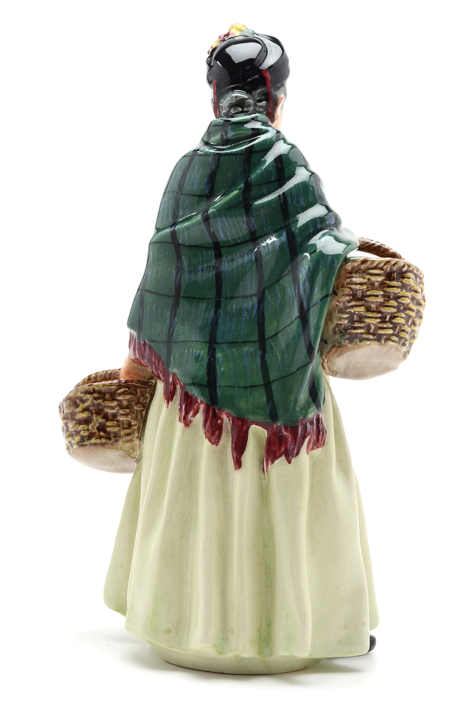 Royal Doulton Figurines "The Orange Lady" and "The Bachelor"