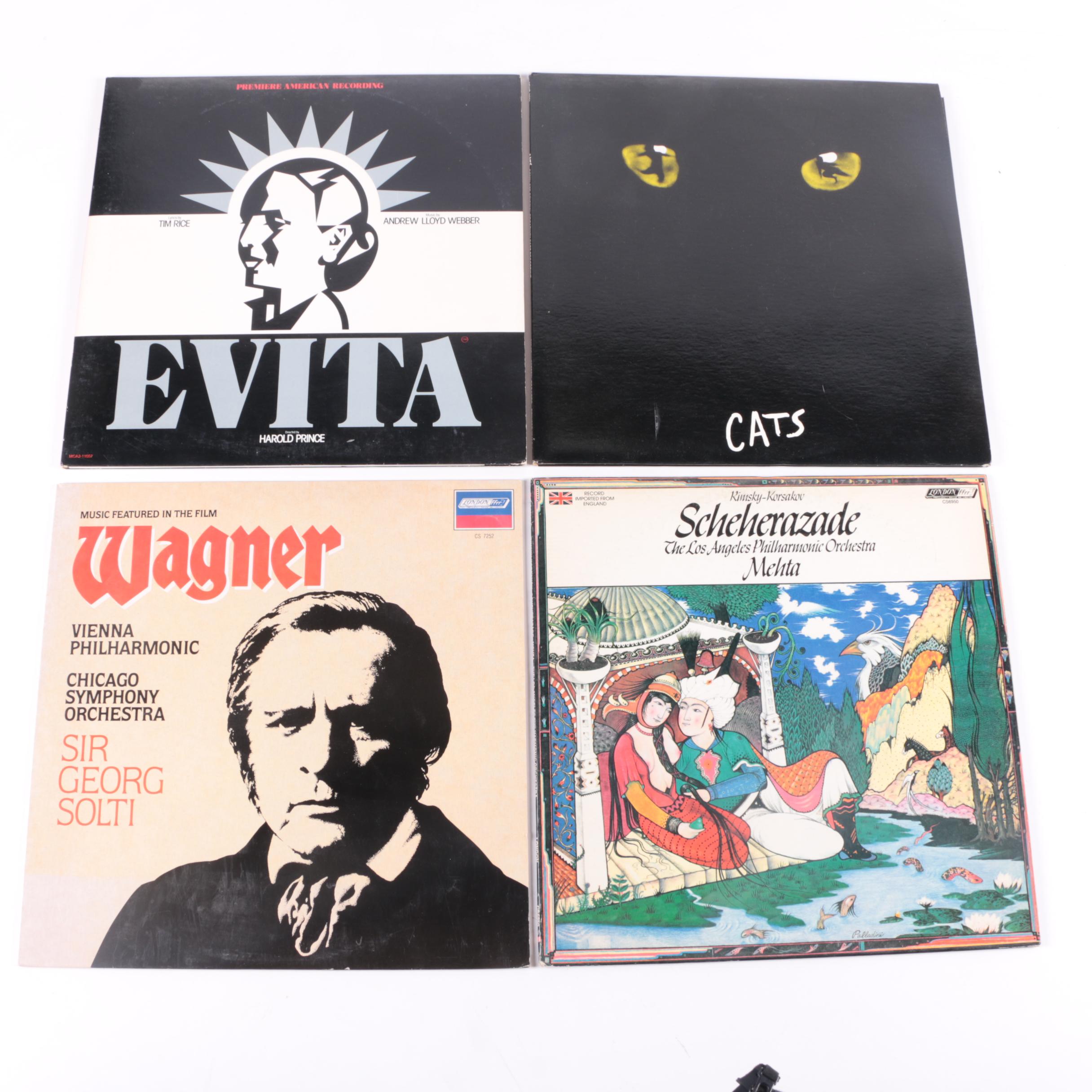 Assortment of Classical LP Records