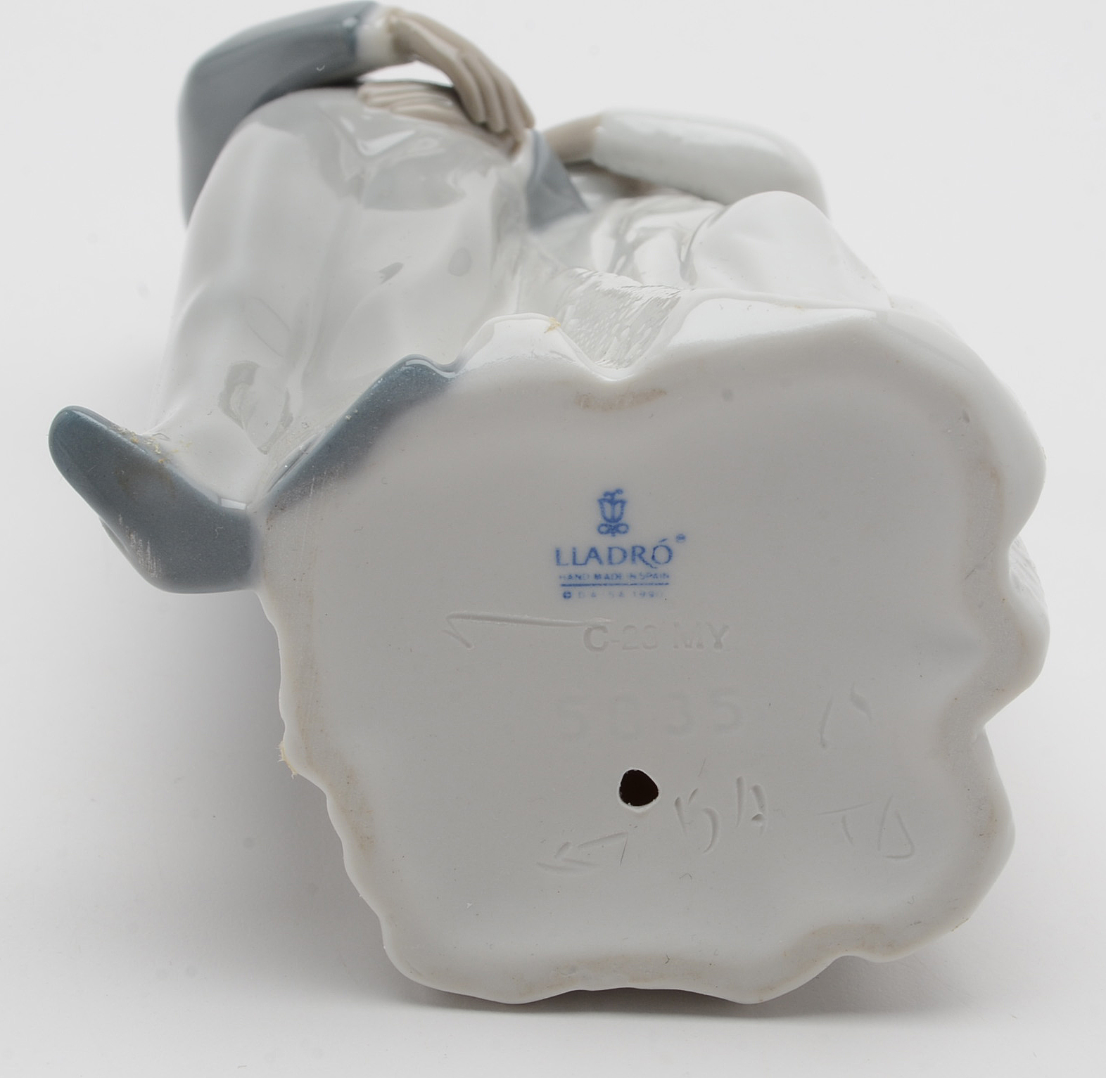 Lladro Porcelain Bride Bell and Bride and Groom Figurine