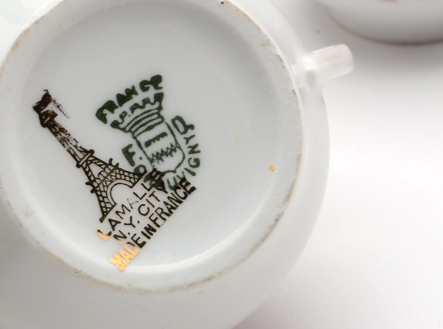 F. D. Chauvigny Pot de Creme Cups