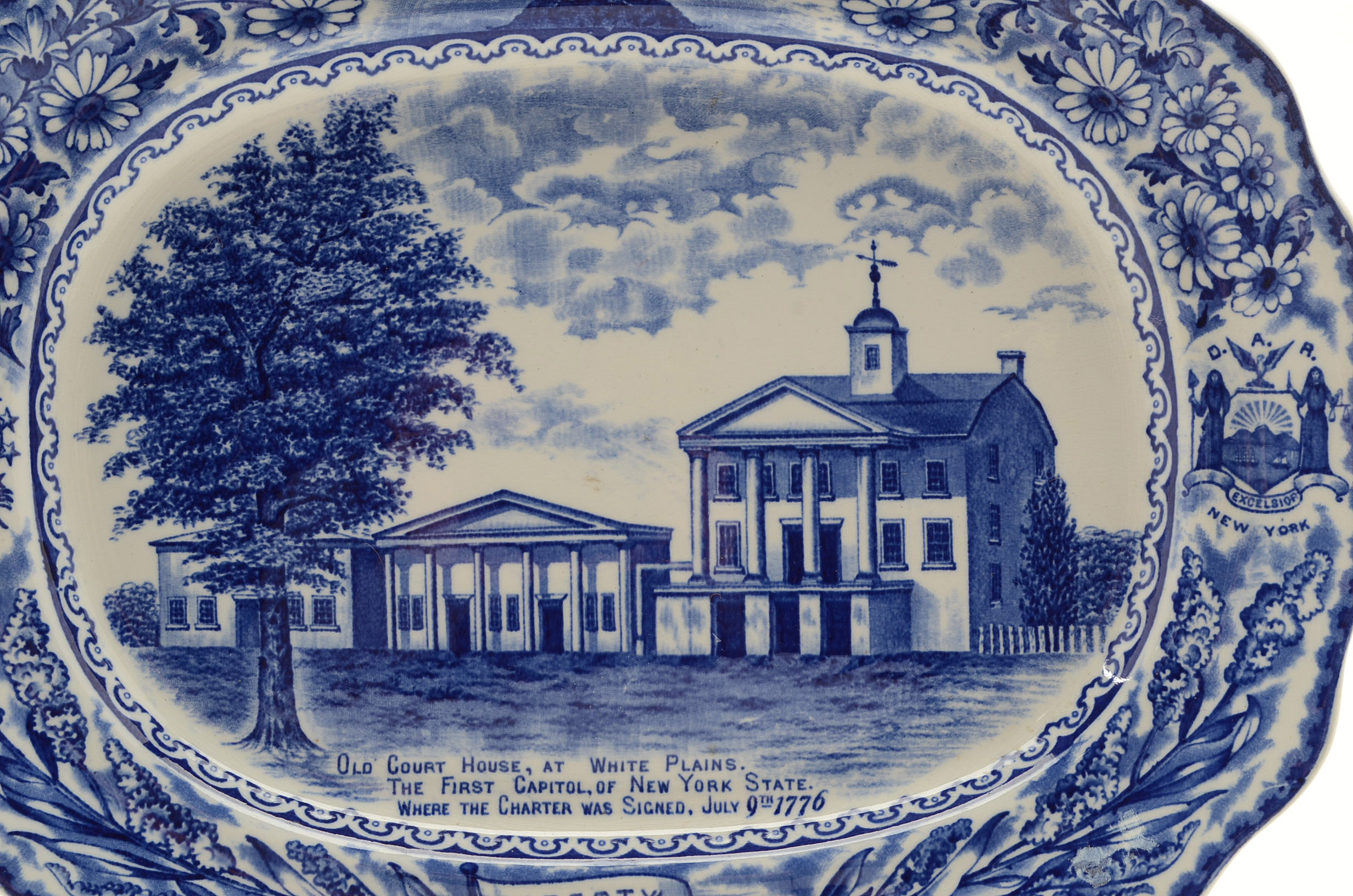 Daughters of the American Revolution Old Court House Platter