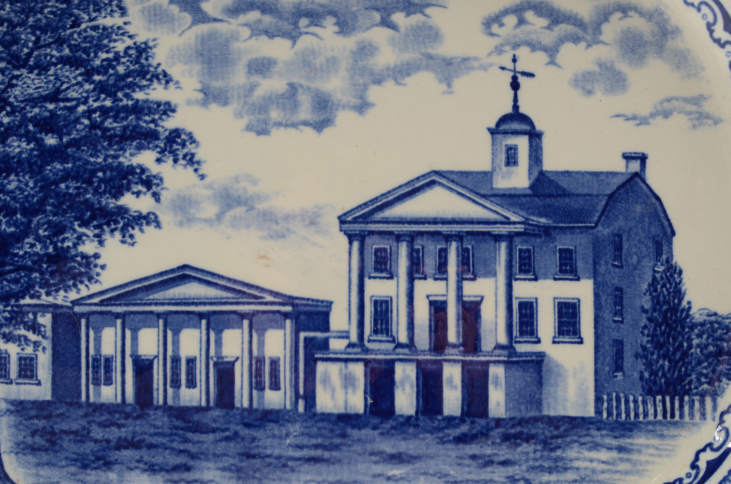 Daughters of the American Revolution Old Court House Platter