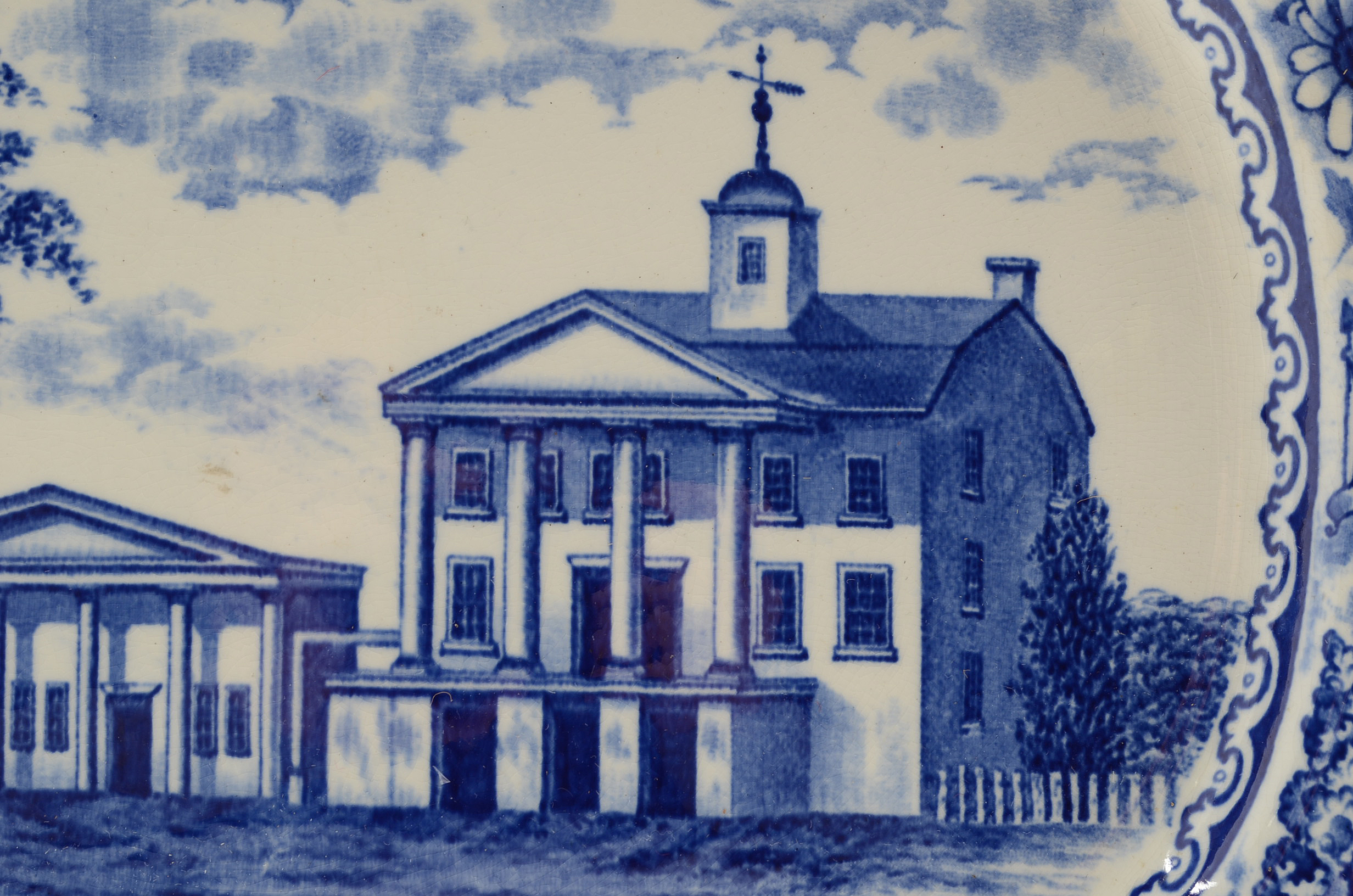 Daughters of the American Revolution Old Court House Platter