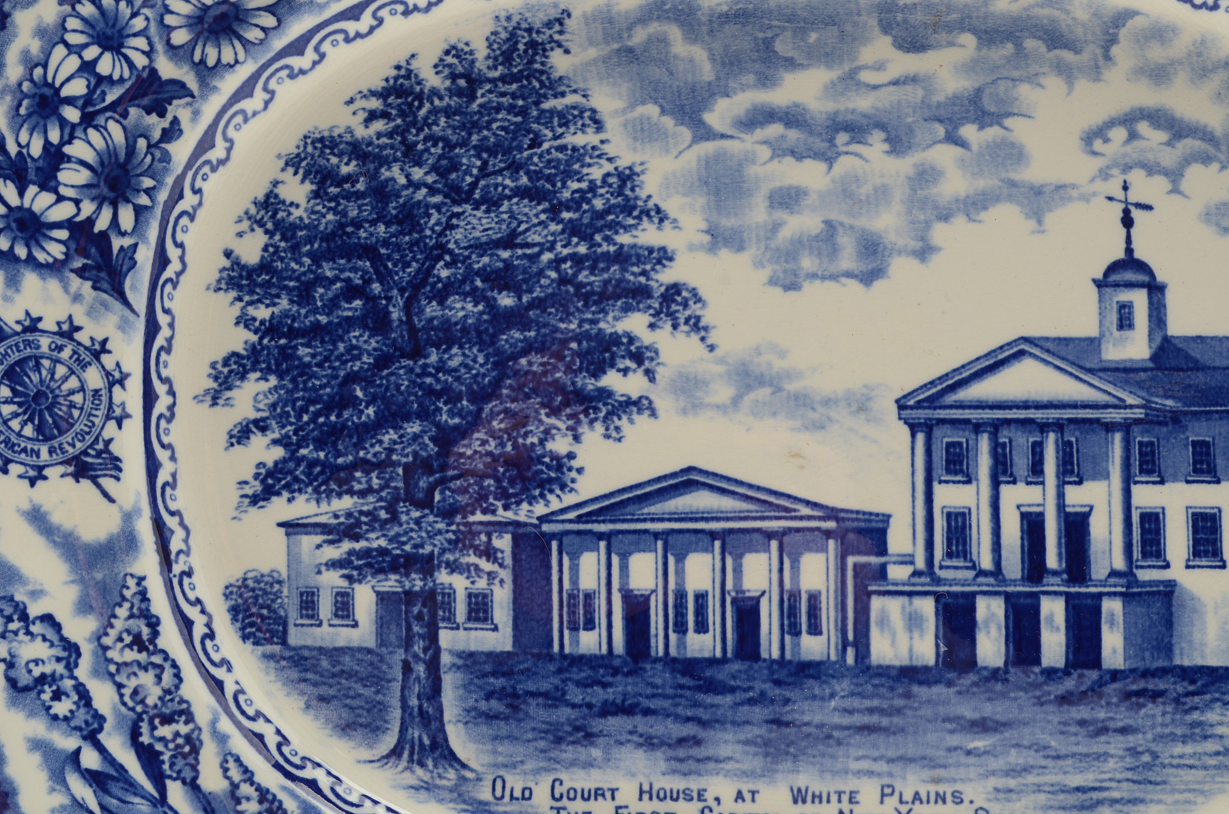 Daughters of the American Revolution Old Court House Platter