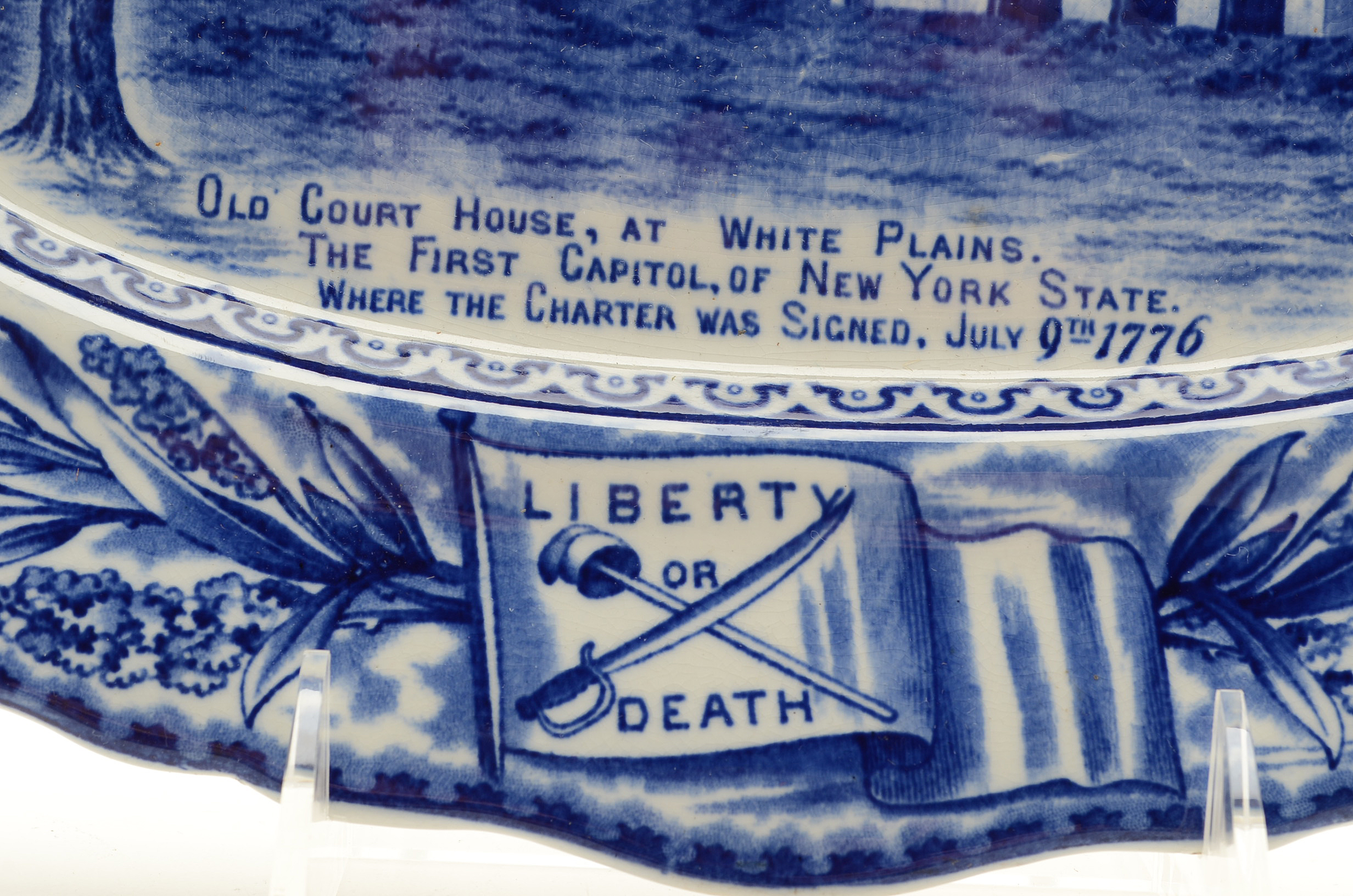 Daughters of the American Revolution Old Court House Platter