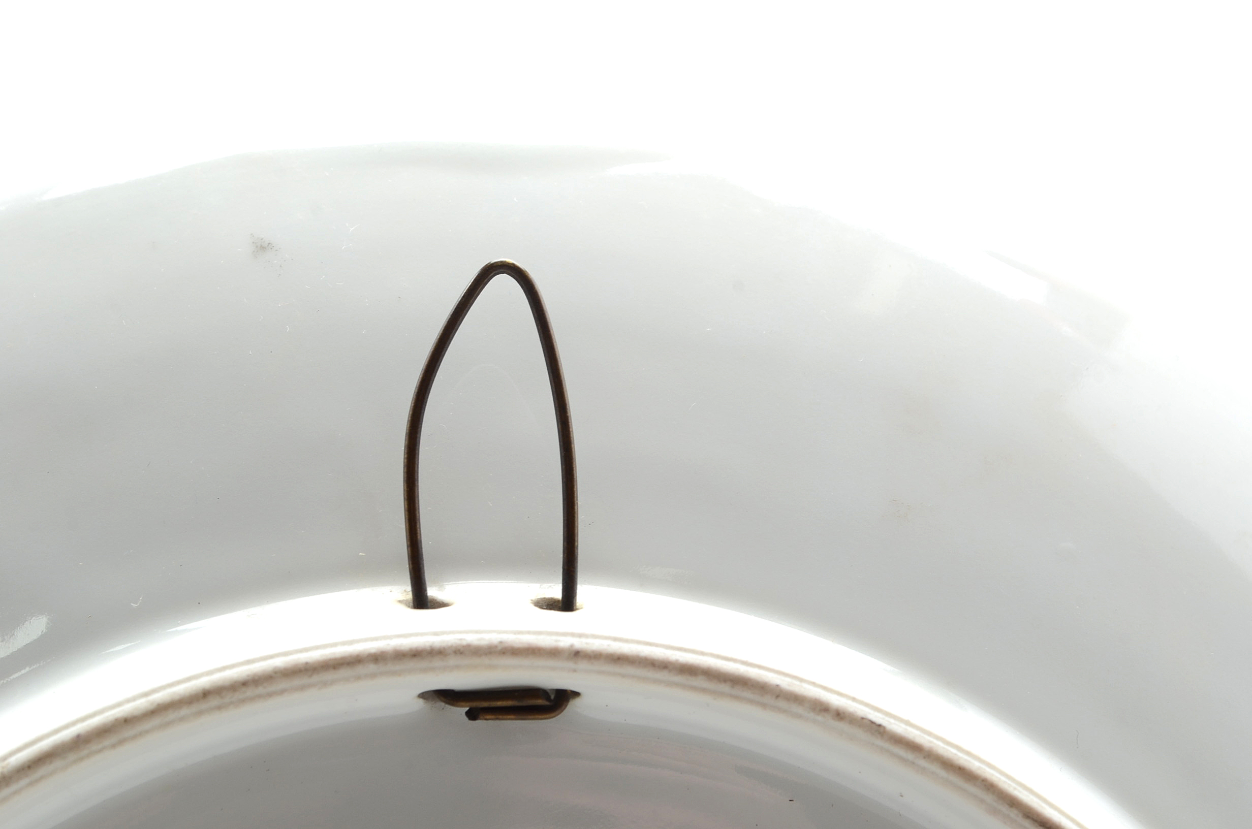 Ackermann & Fritze Embellished Transferware Plate