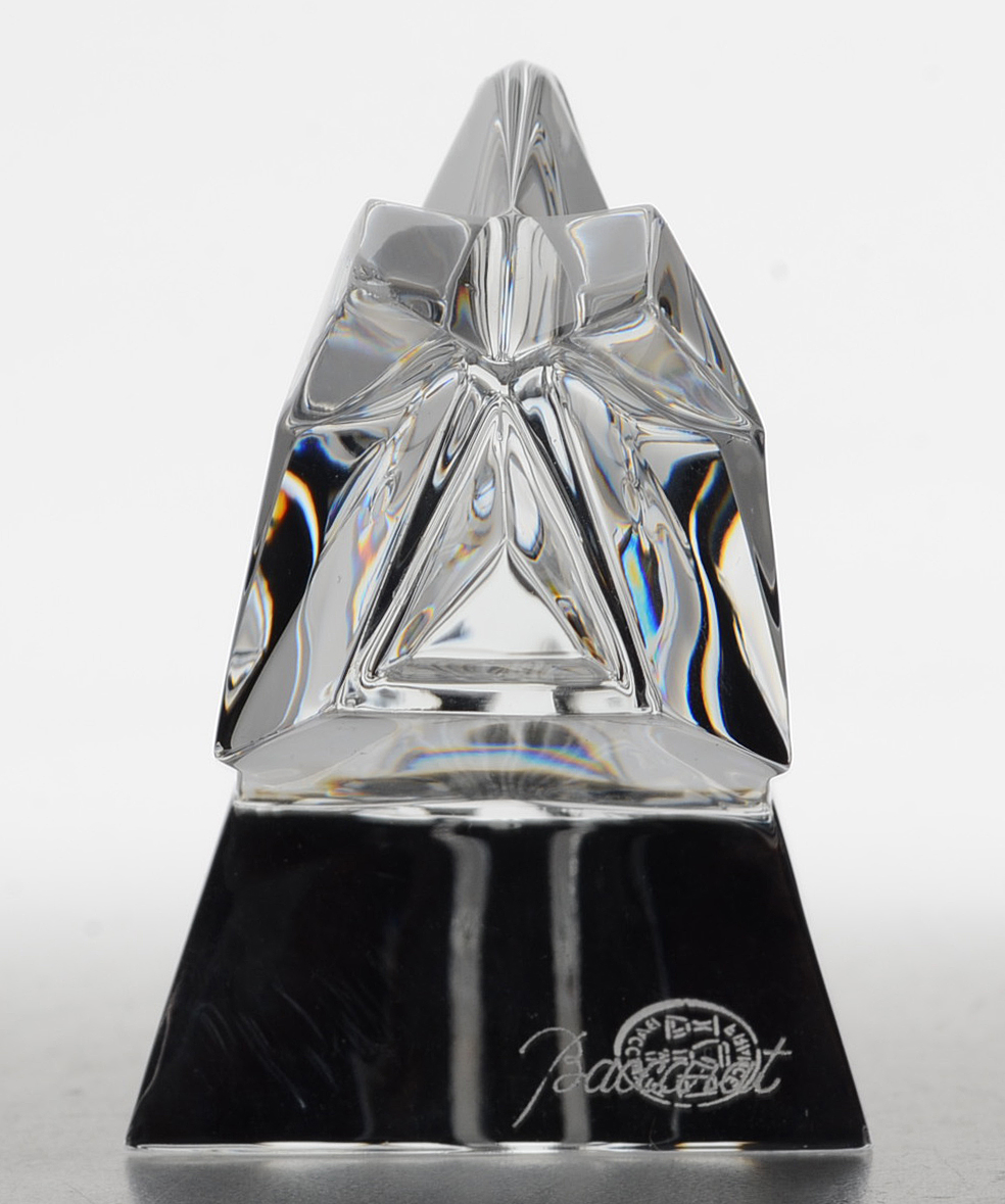 Baccarat Crystal Bull Figurine