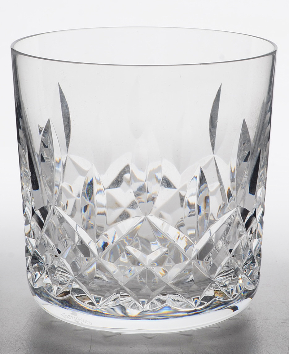 Set of Waterford Crystal "Lismore" Old Fashioned Glasses