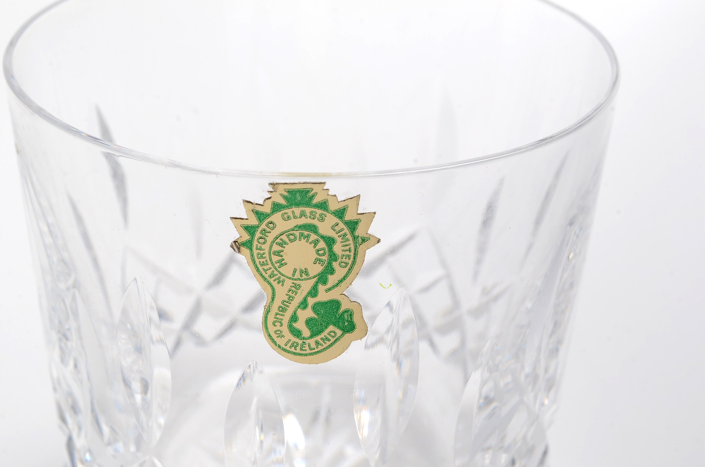 Set of Waterford Crystal "Lismore" Old Fashioned Glasses