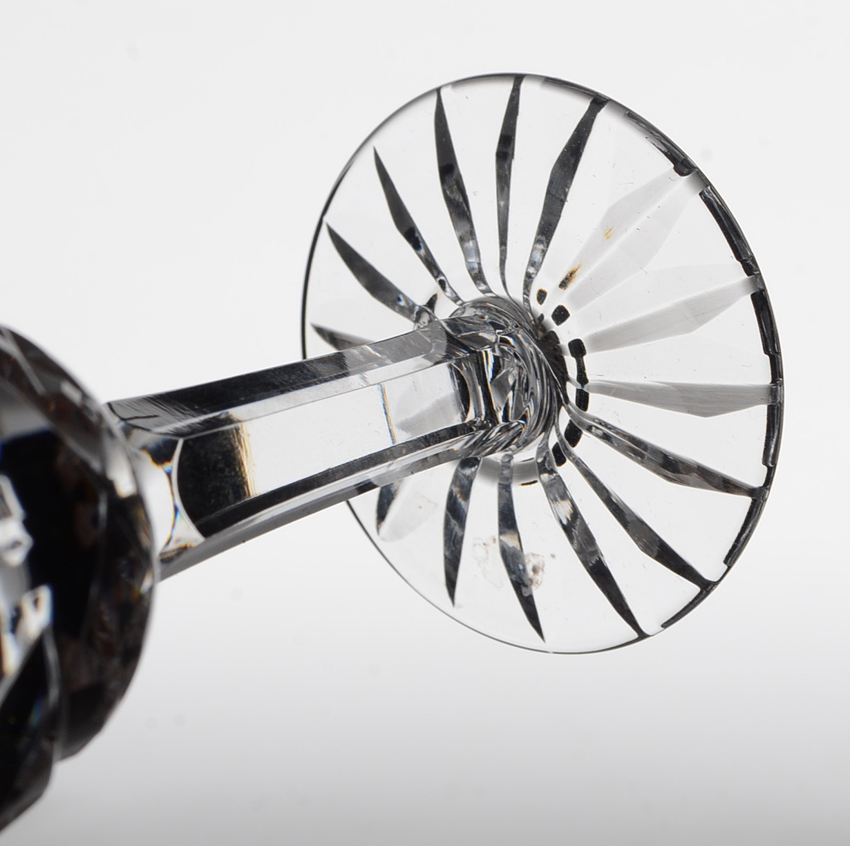 Waterford "Glengarriff" Crystal Cordials, Set of Nine